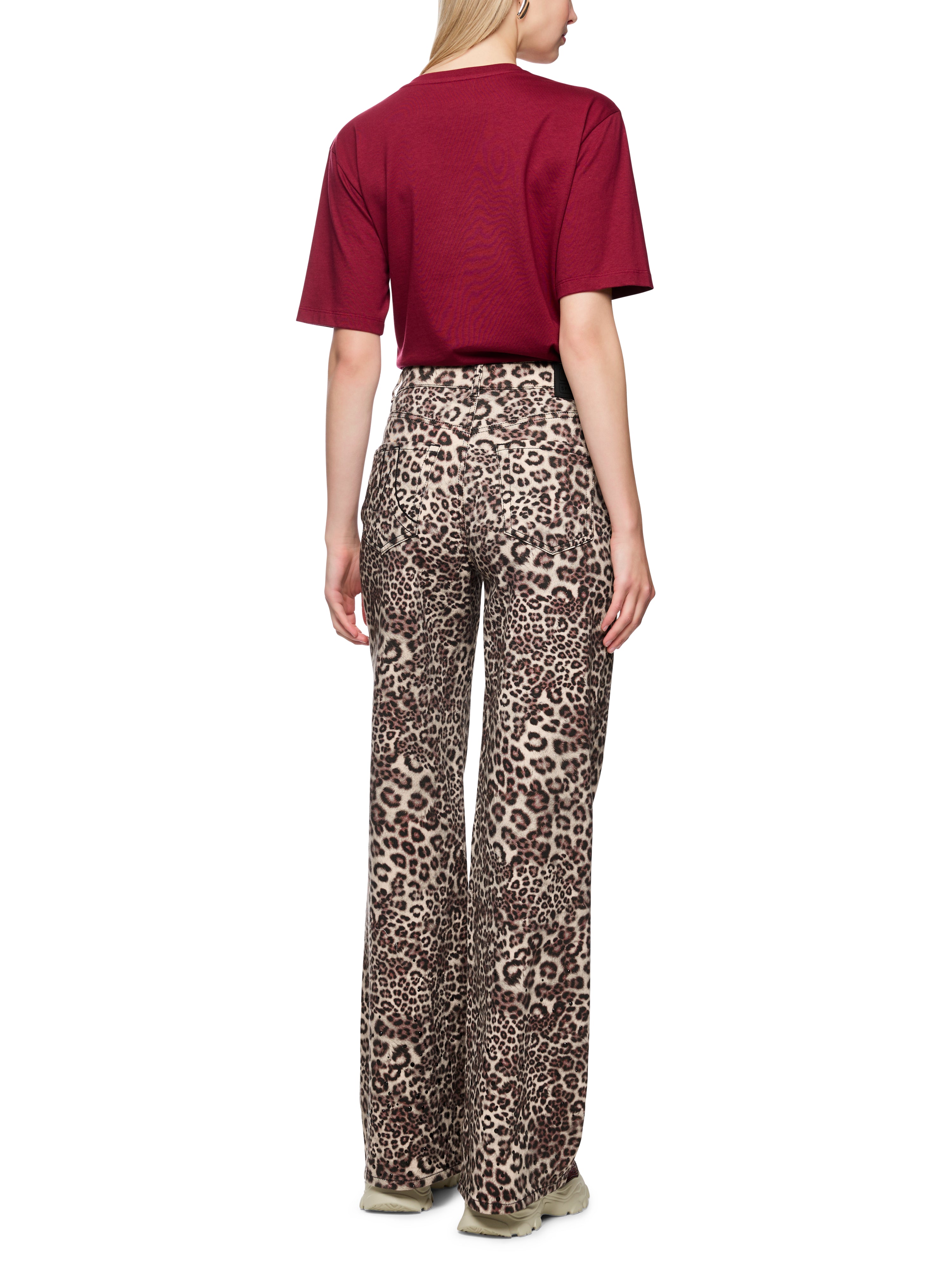 Marc Cain Jeans WARRI mit Leo Print