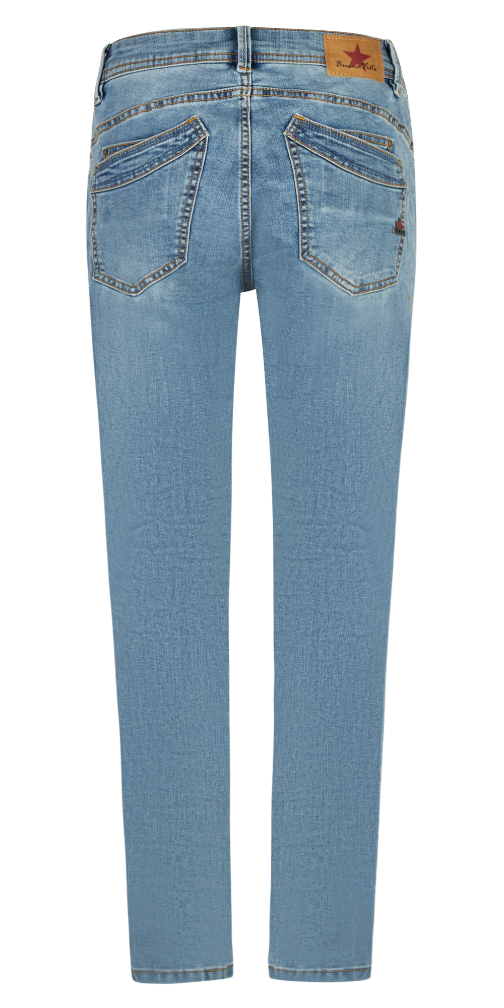 Buena Vista Malibu-Zip high cropped stretch