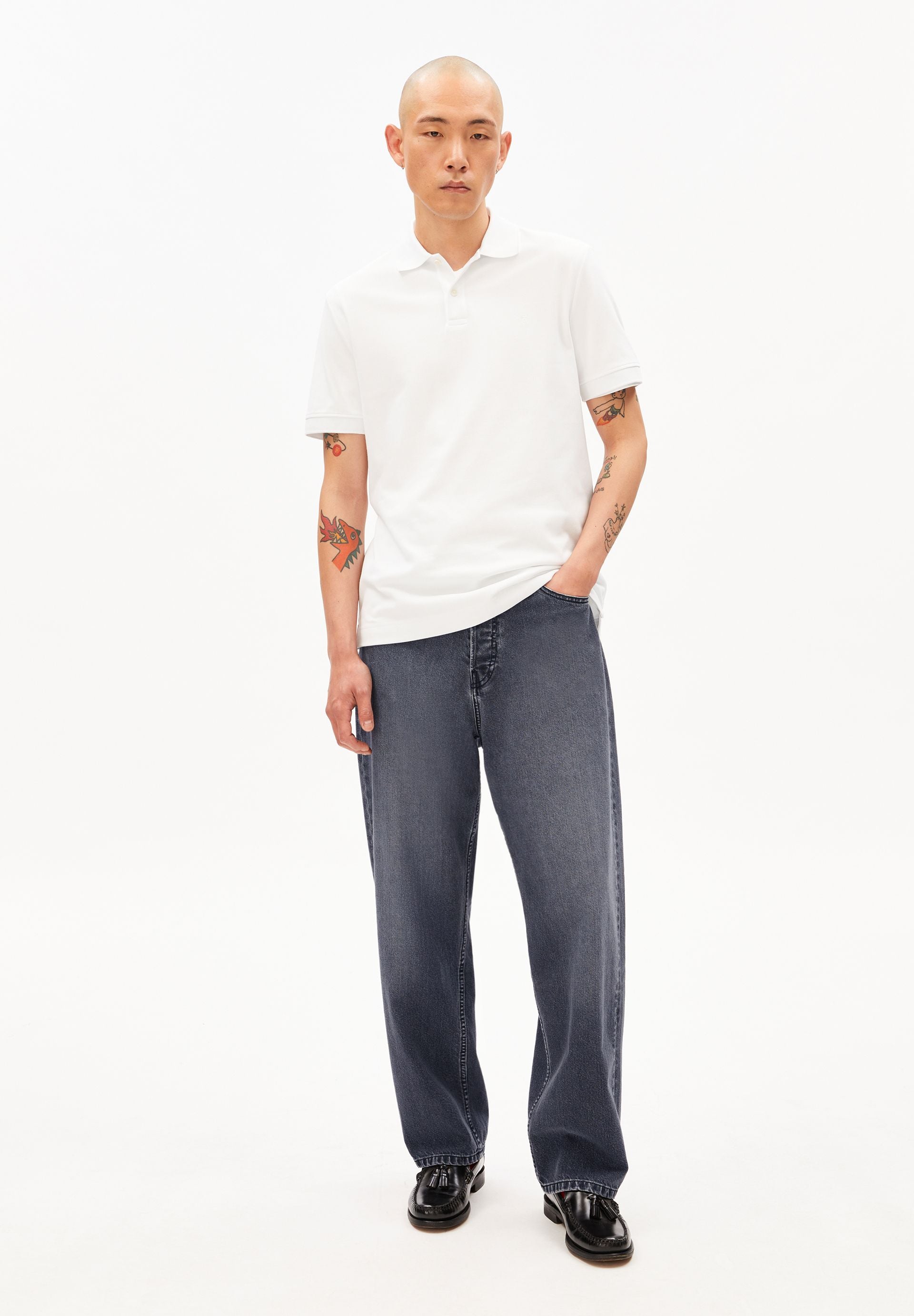 armedangels POLOSHIRT MAARIO aus Bio-Baumwolle