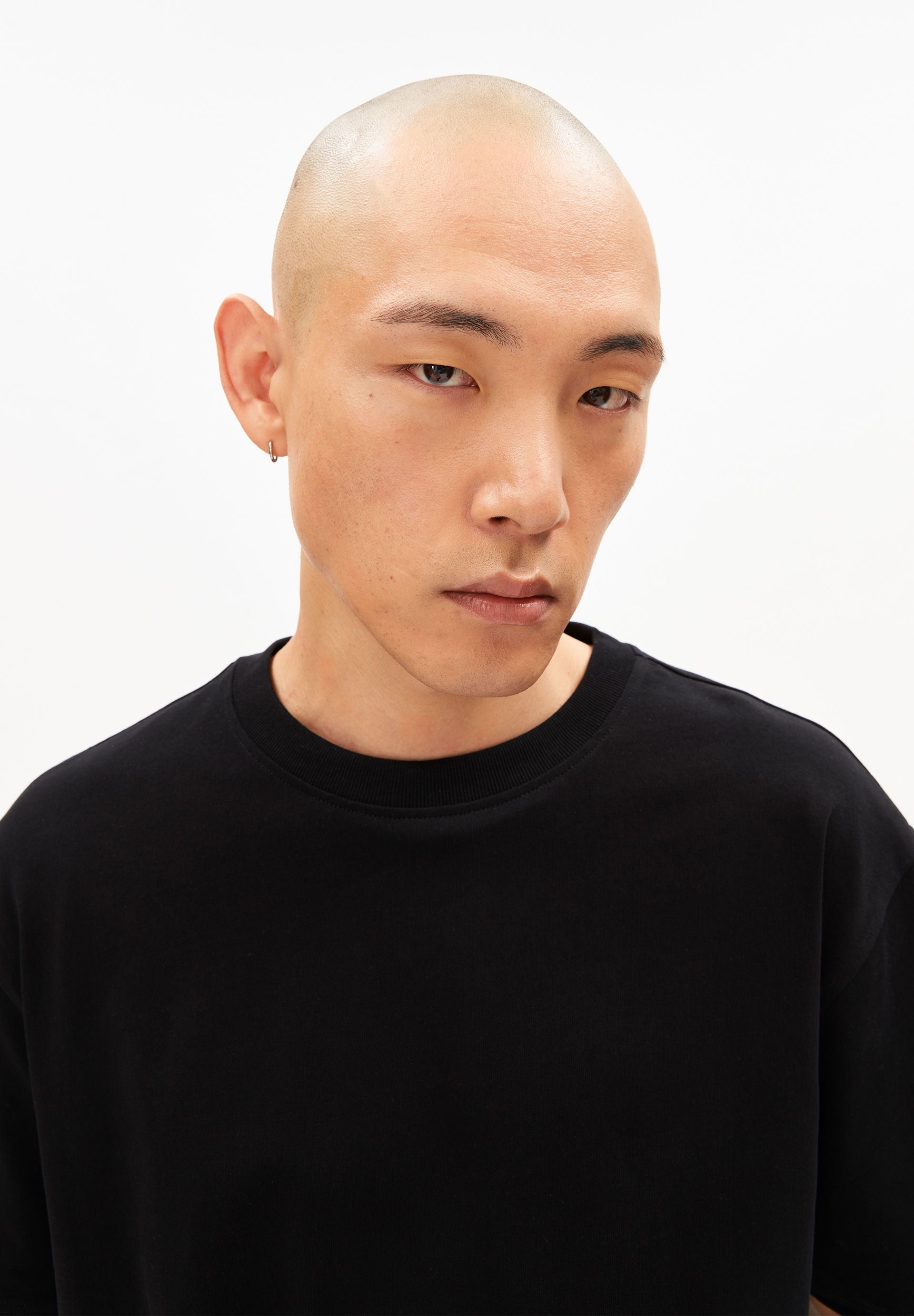 armedangels T-SHIRT MAARKOS HEAVY WEIGHT aus Baumwoll-Mix