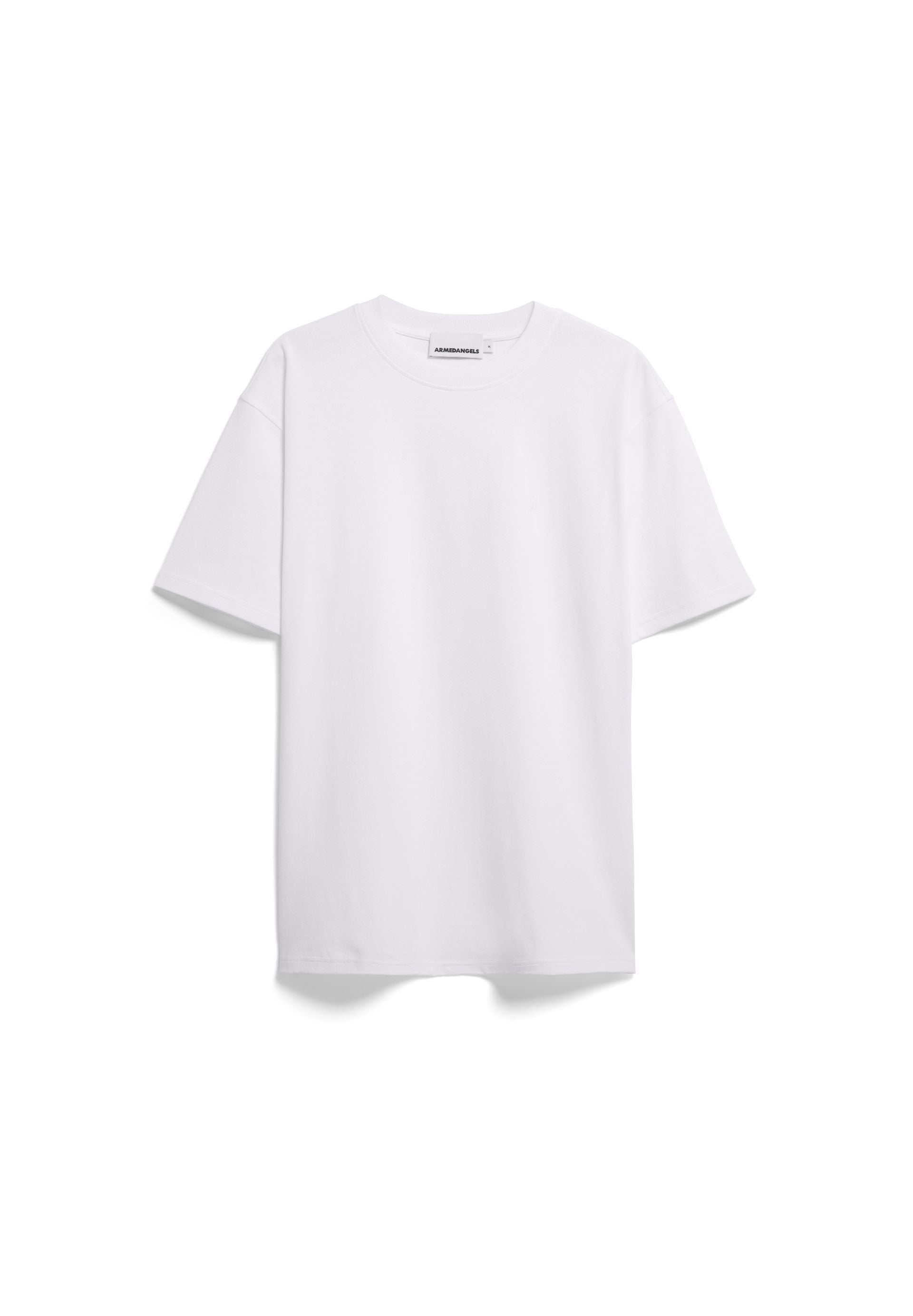 armedangels T-SHIRT MAARKOS HEAVY WEIGHT aus Baumwoll-Mix