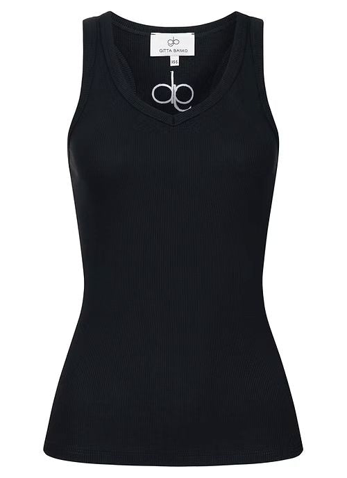Gitta Banko Tanktop mit V-Neck Lia