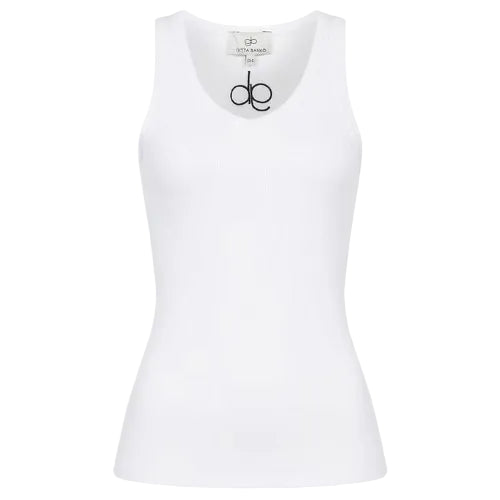 Gitta Banko Tanktop mit V-Neck Lia