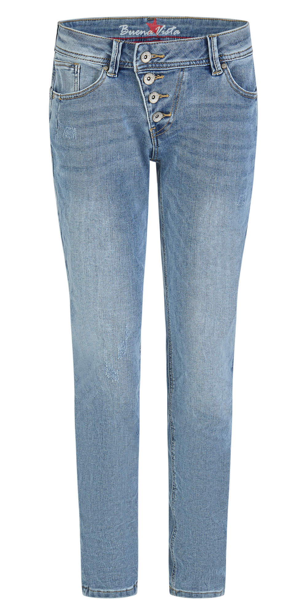 Buena Vista Malibu cropped stretch denim