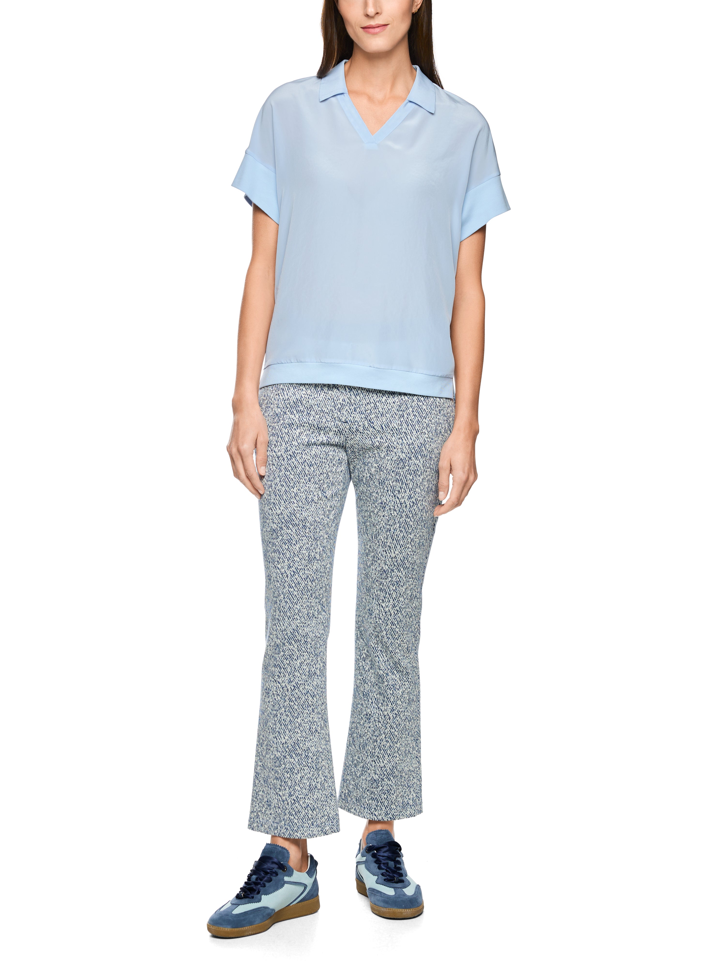 Marc Cain Blusenshirt aus Materialmix