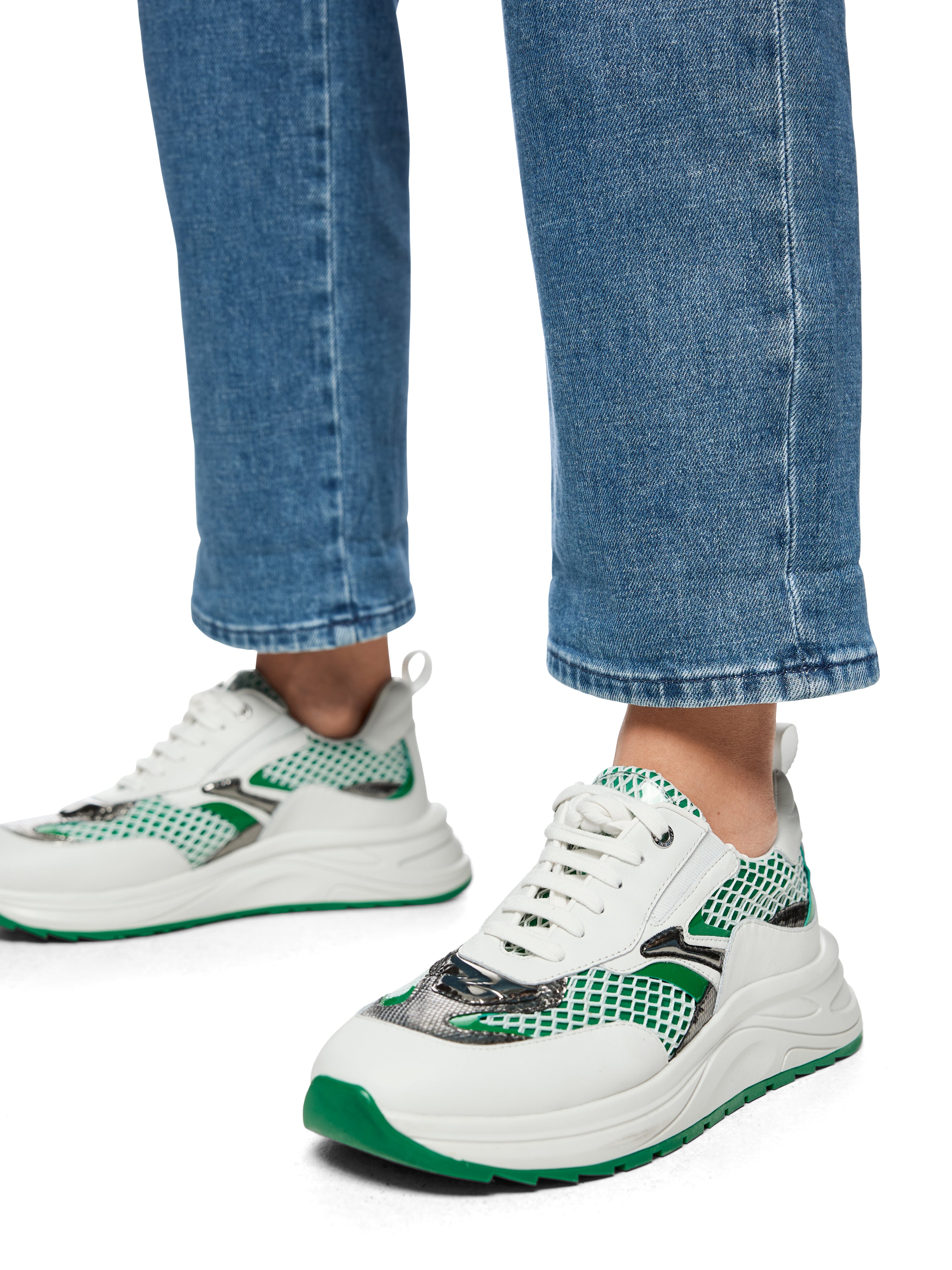Marc Cain Feminine Jeans FENDOU mit Kordel