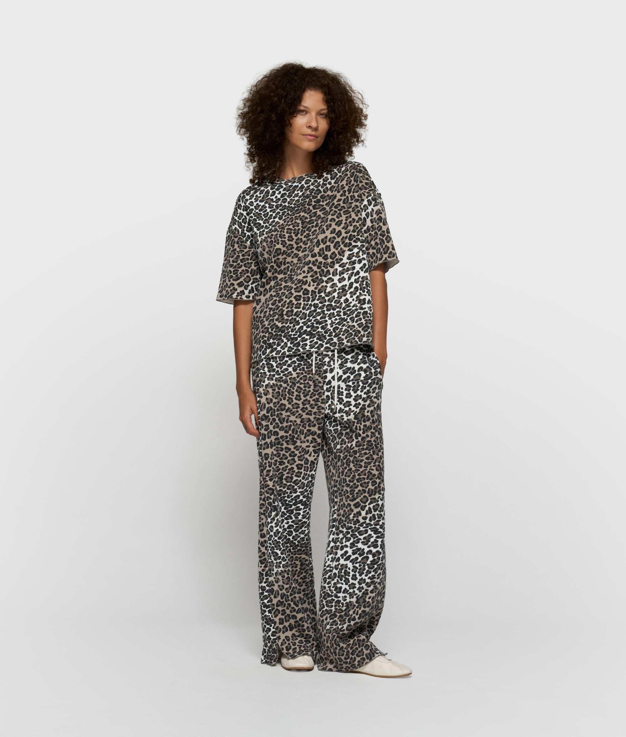 10Days soft scuba pants leopard
