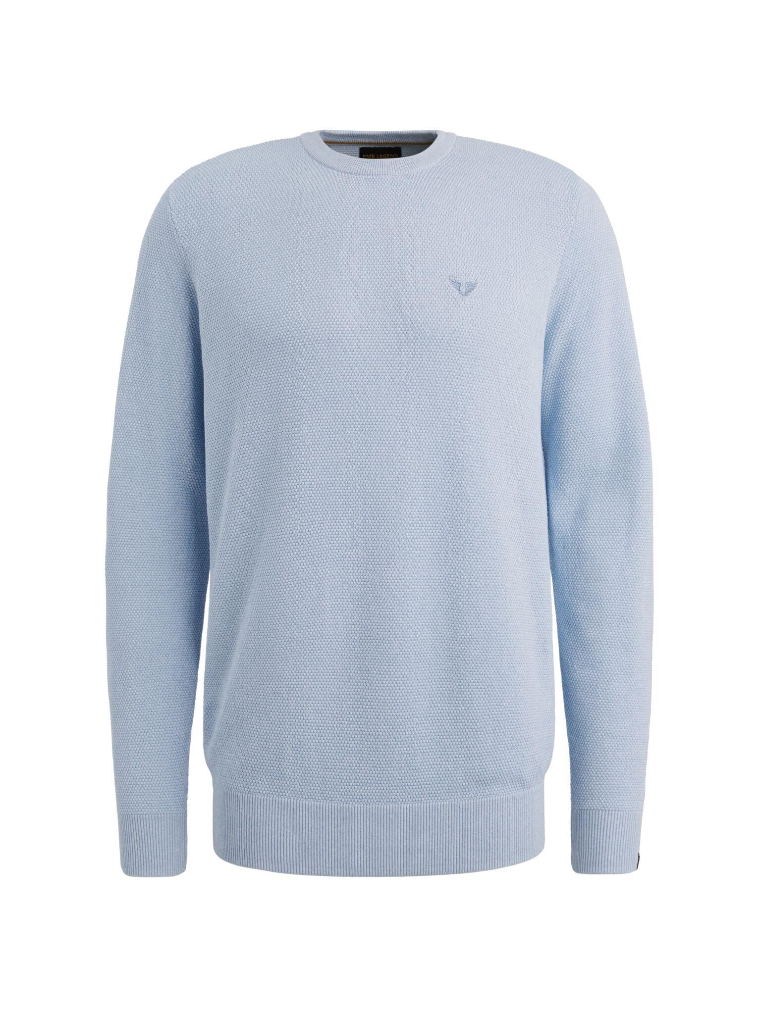 PME Legend Pullover mit Rippkragen