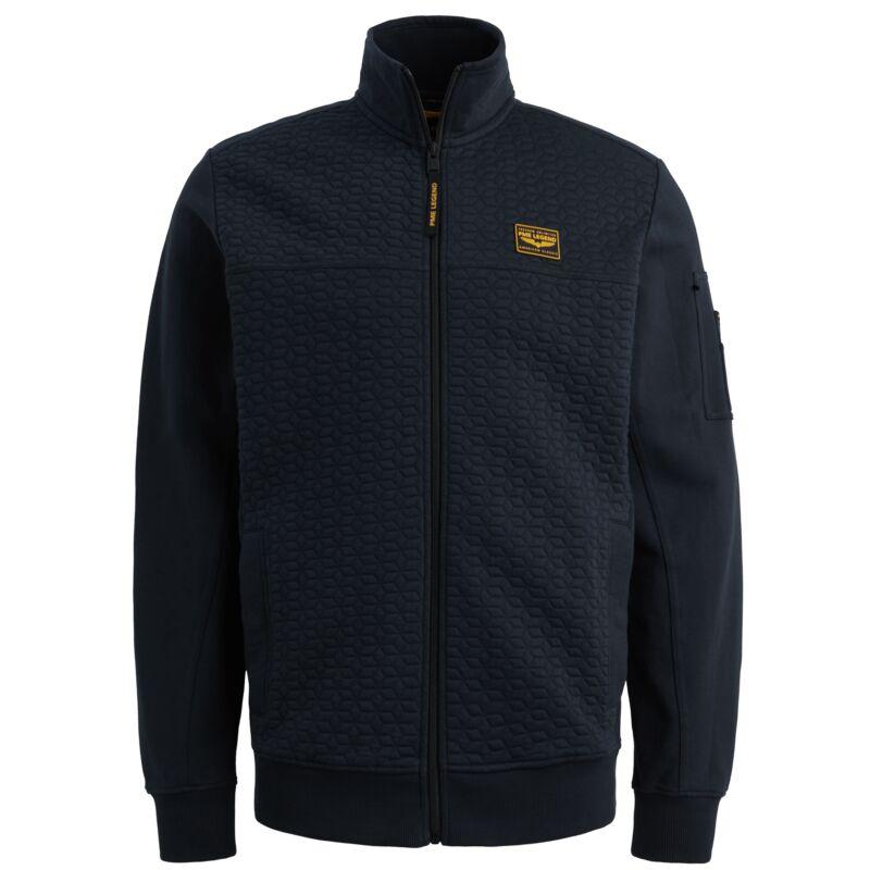 PME Legend Sweatjacke jacquard interlock french terry