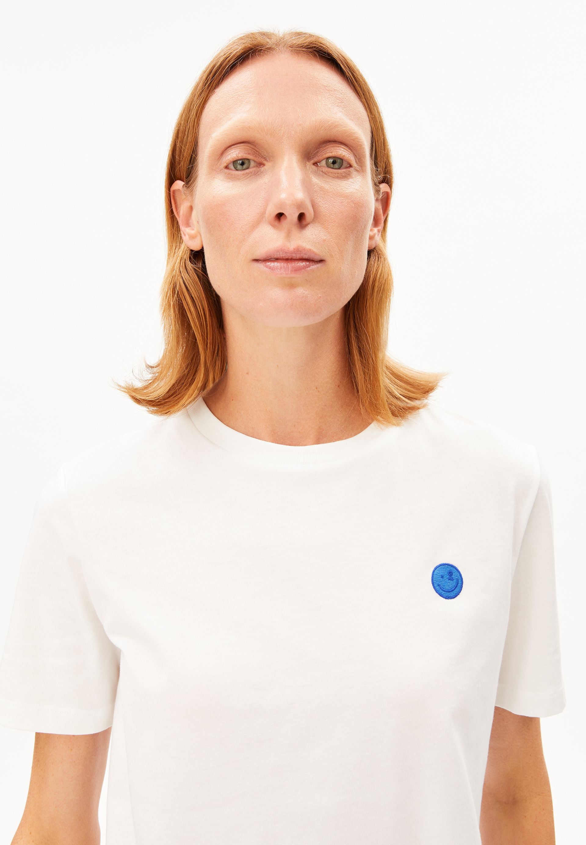 armedangels T-Shirt LUALAA EMBRO aus Bio-Baumwolle