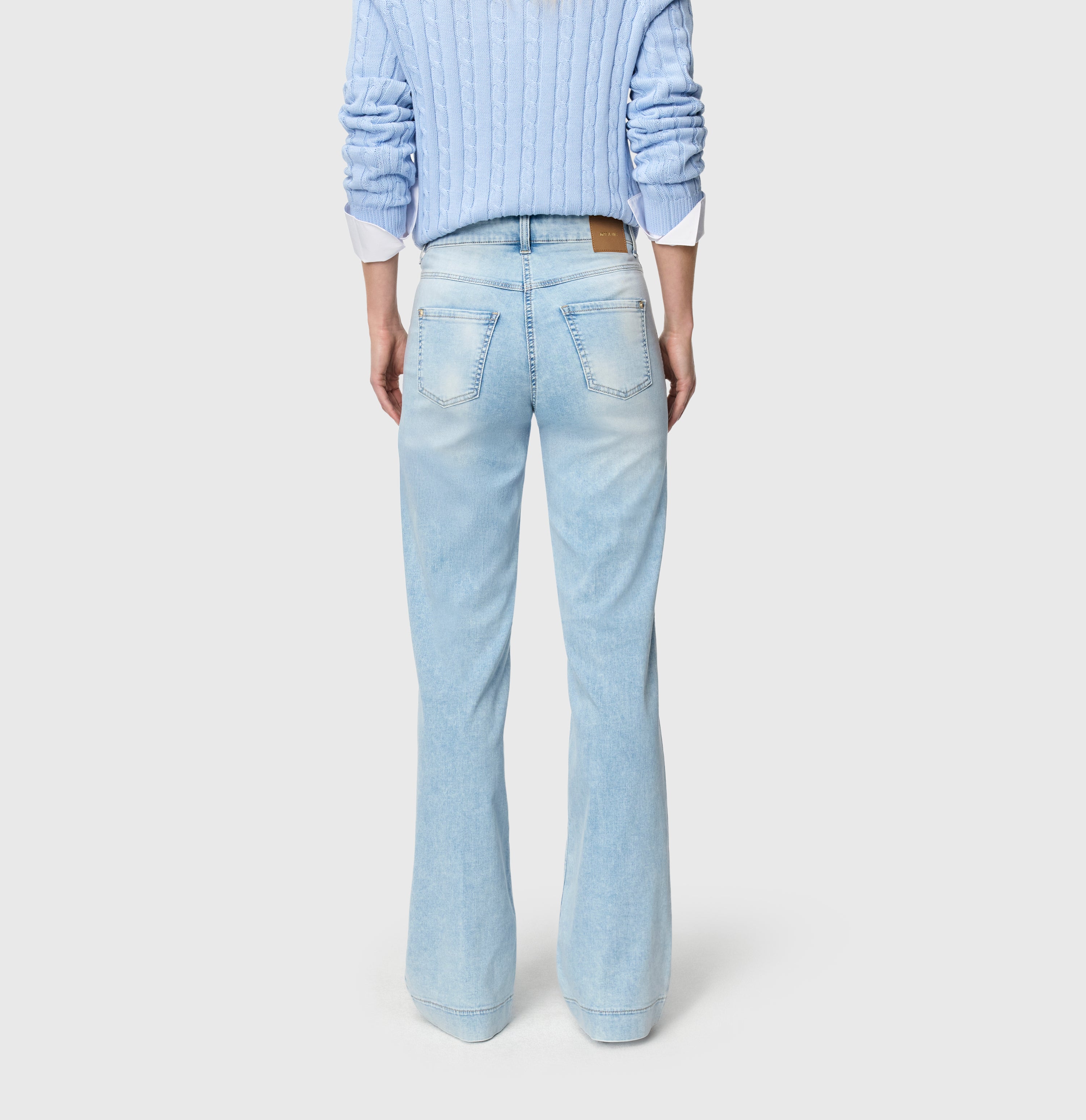 MAC JEANS - DREAM WIDE, DREAM Wonder light Denim