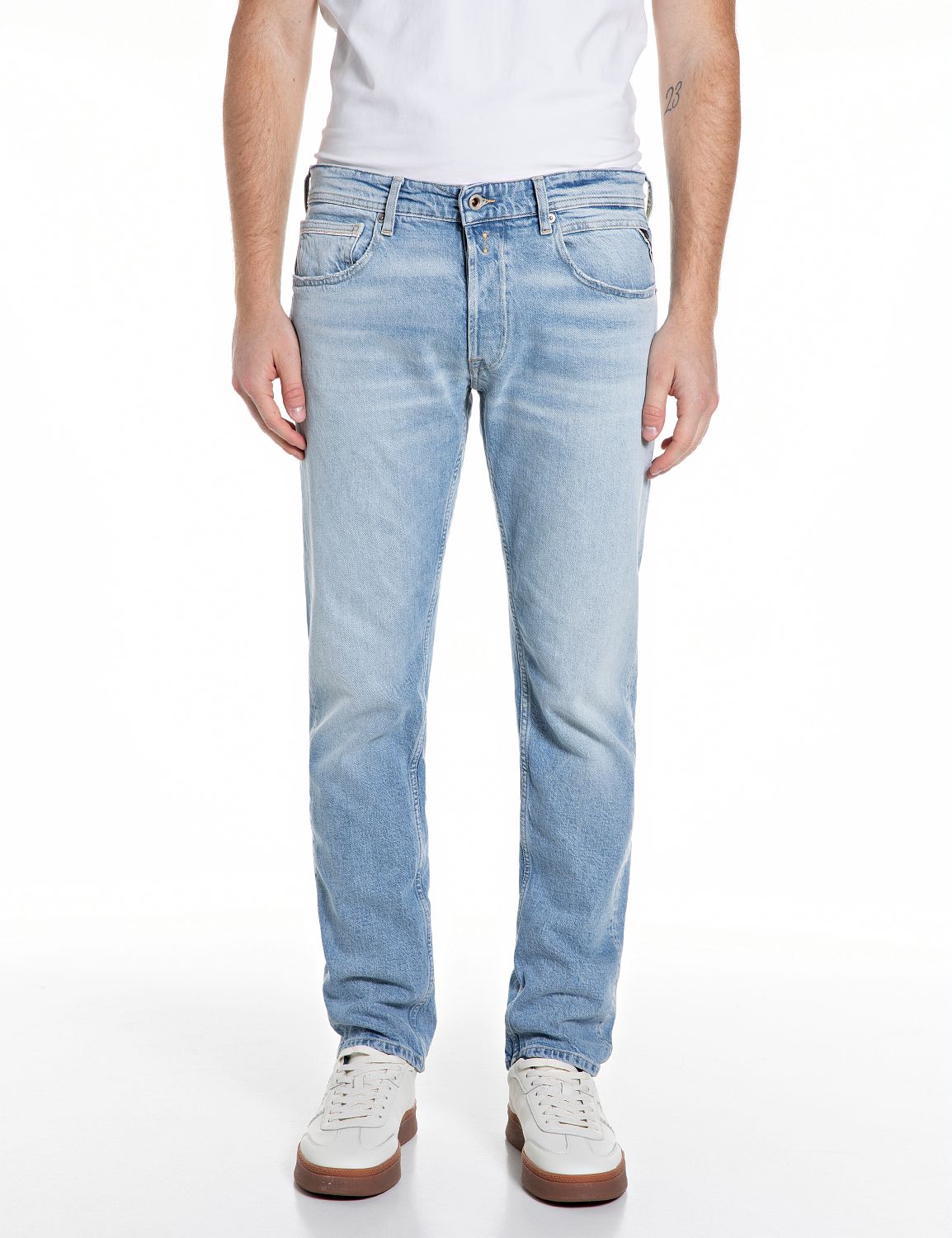 Replay Straight-Fit-Jeans Grover MA972B