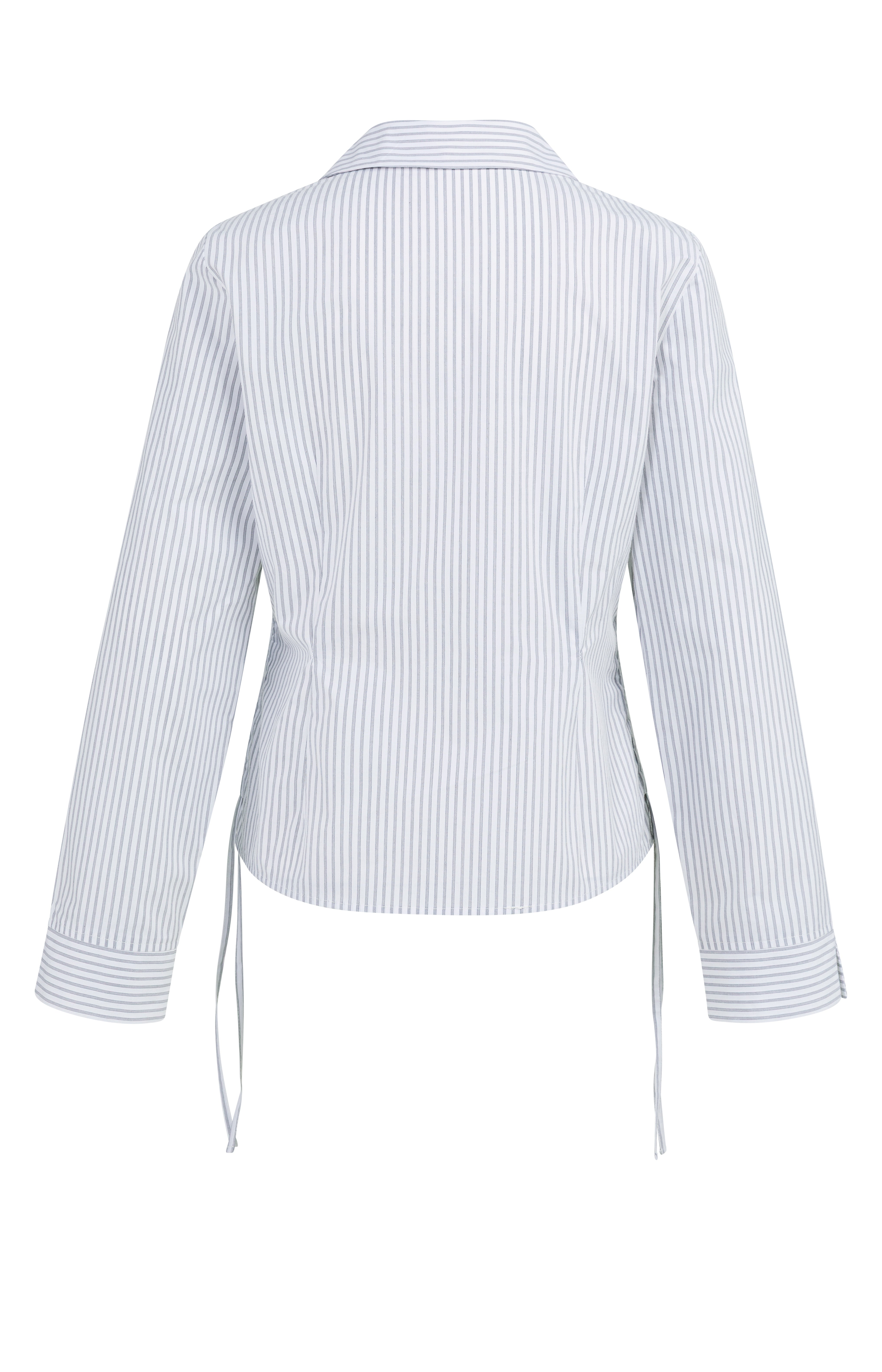 Yaya Bluse mit Seitenkordeln