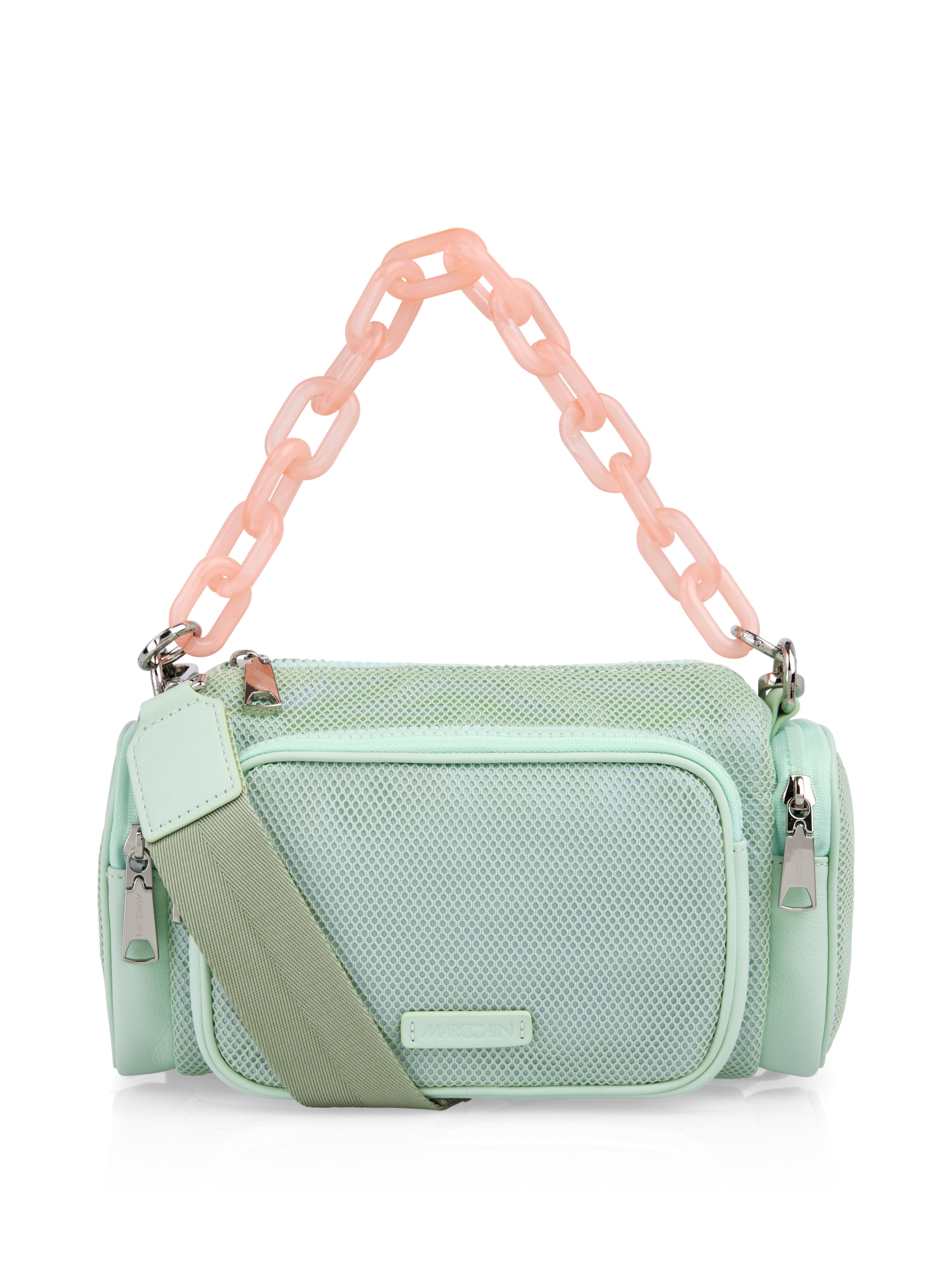 Marc Cain Schultertasche in Netz-Optik