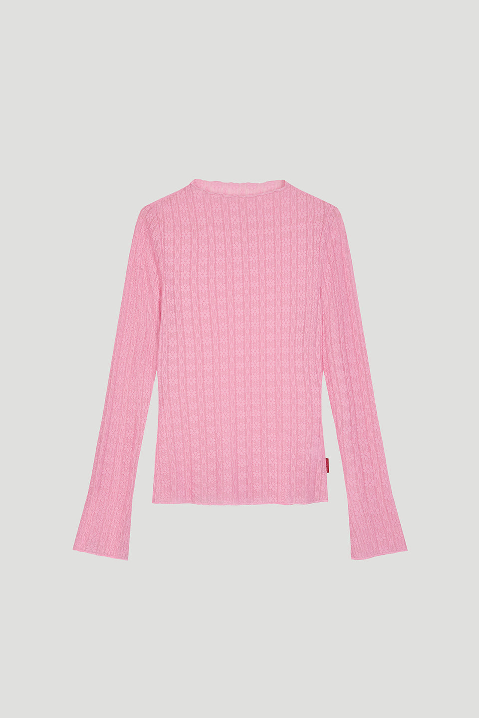 Oh April Zahara Lace Longsleeve Petal Cream