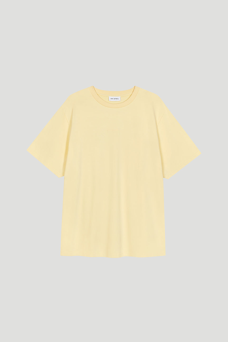 Oh April BF T-Shirt Pancake Butter Yellow