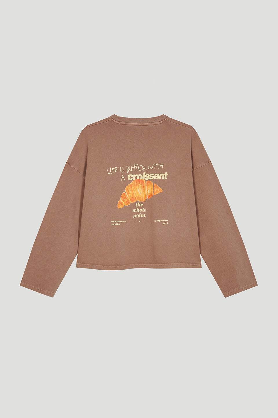 Oh April Regular Longsleeve Croissant Almond Mist