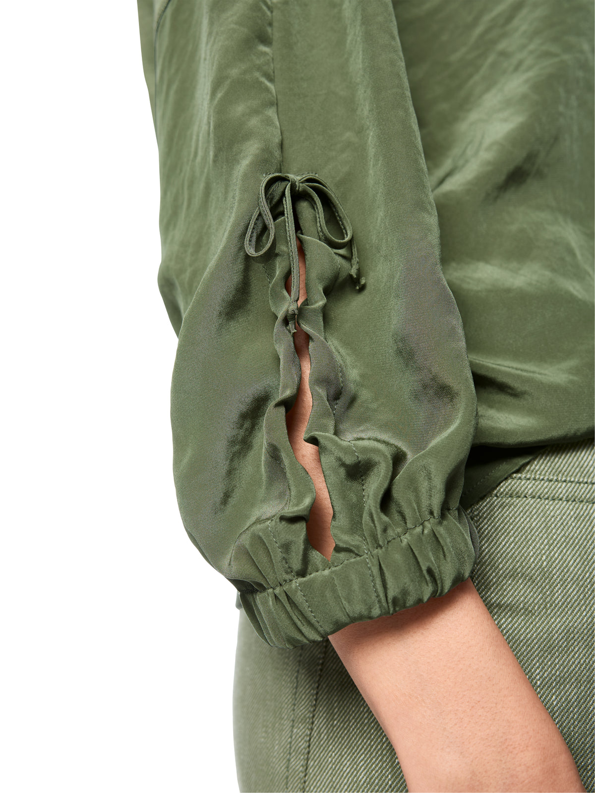 Marc Cain Blusenshirt im Materialmix