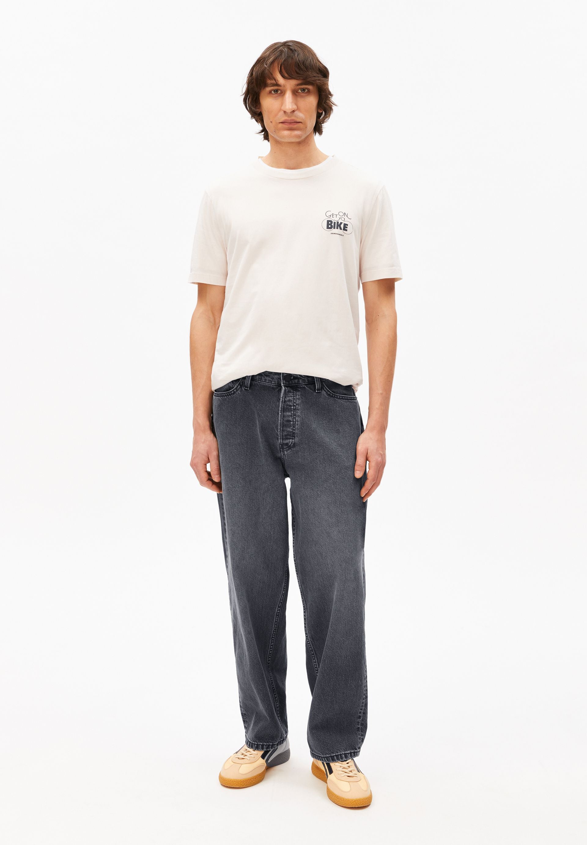 armedangels Bike T-Shirt Jaames aus Bio-Baumwolle