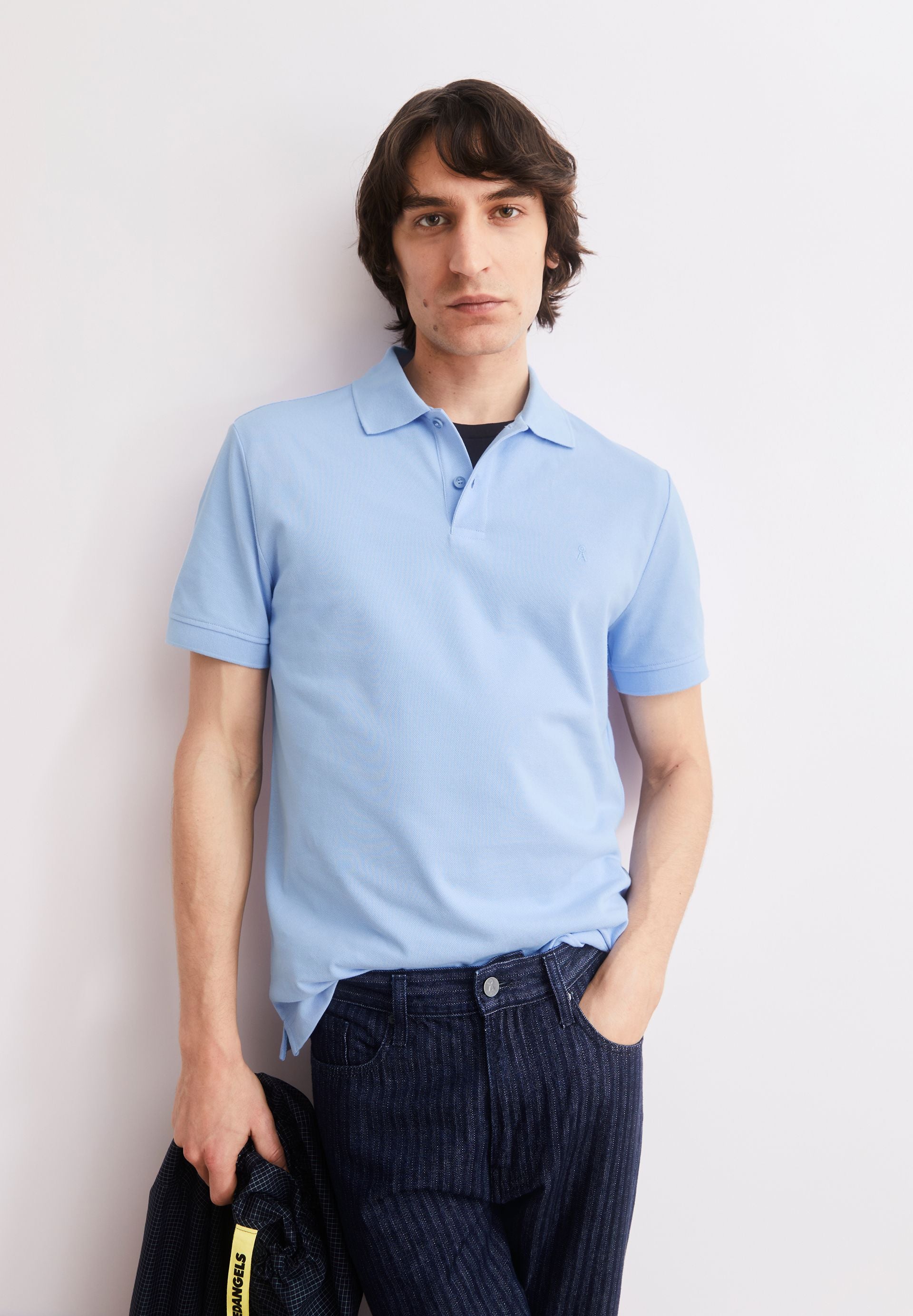 armedangels Poloshirt Maario aus Bio-Baumwolle