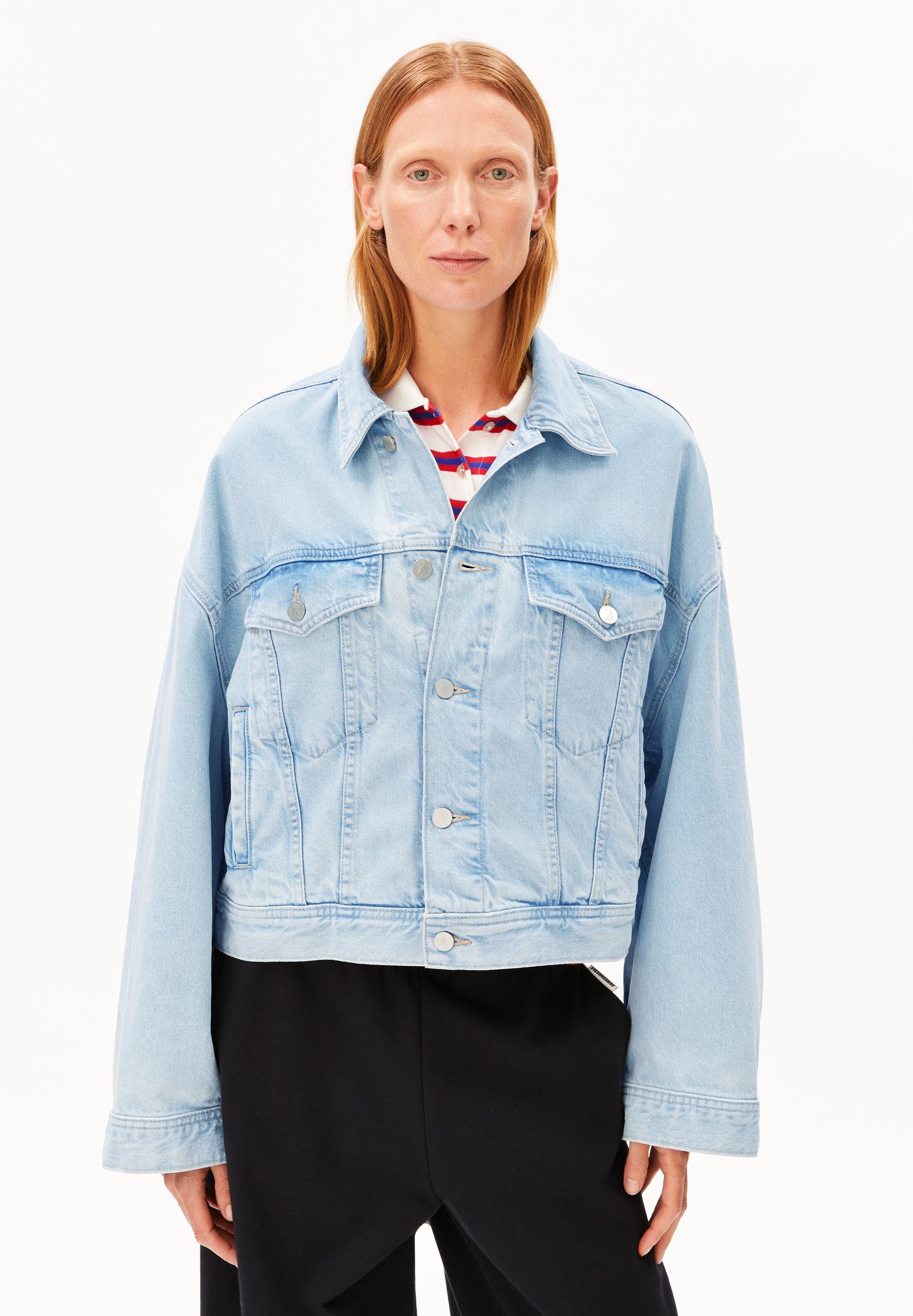 armedangels Jeansjacke PAASITHE aus Bio-Baumwolle