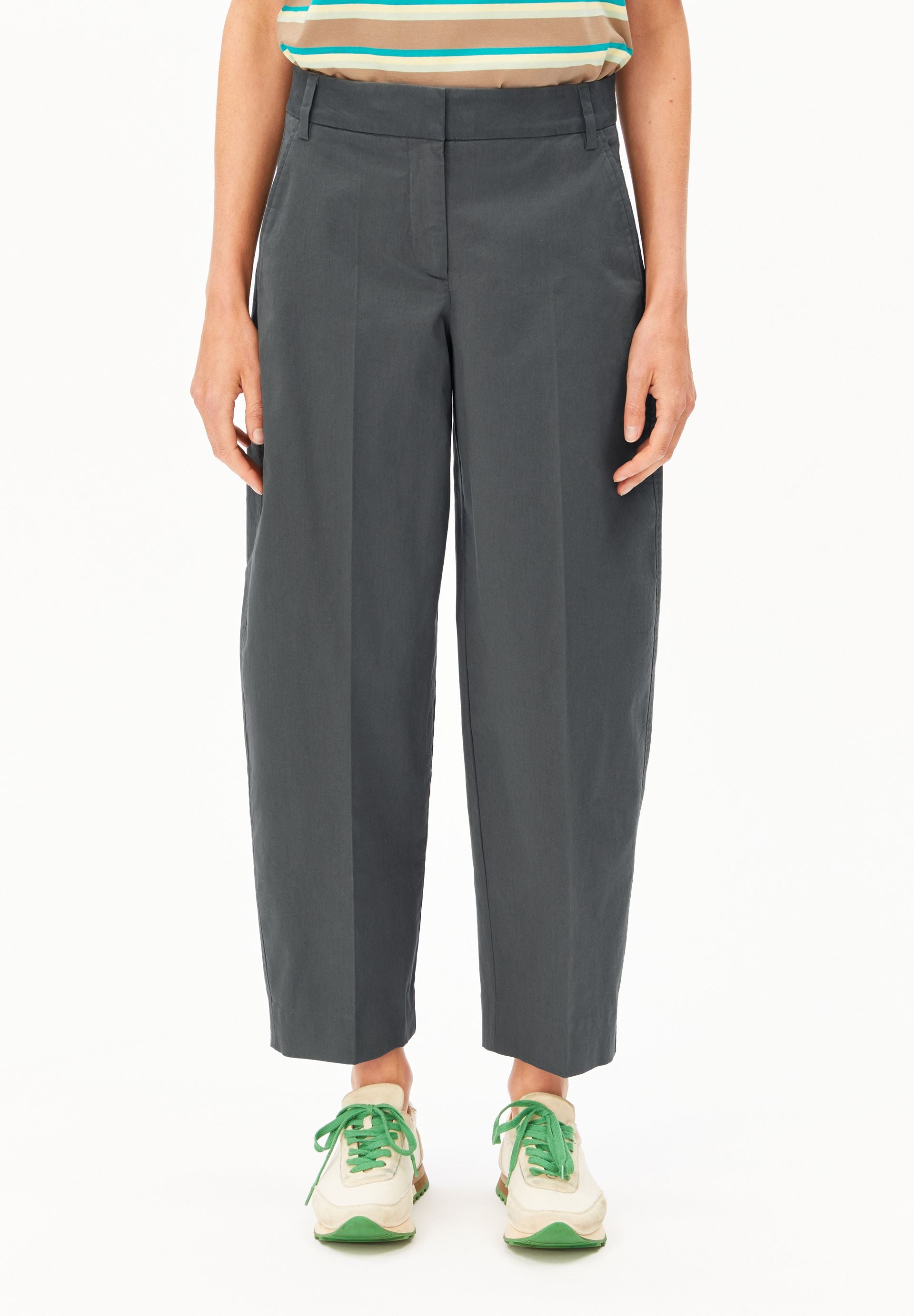 armedangels Barrel Twillhose aus Bio-Baumwoll-Mix