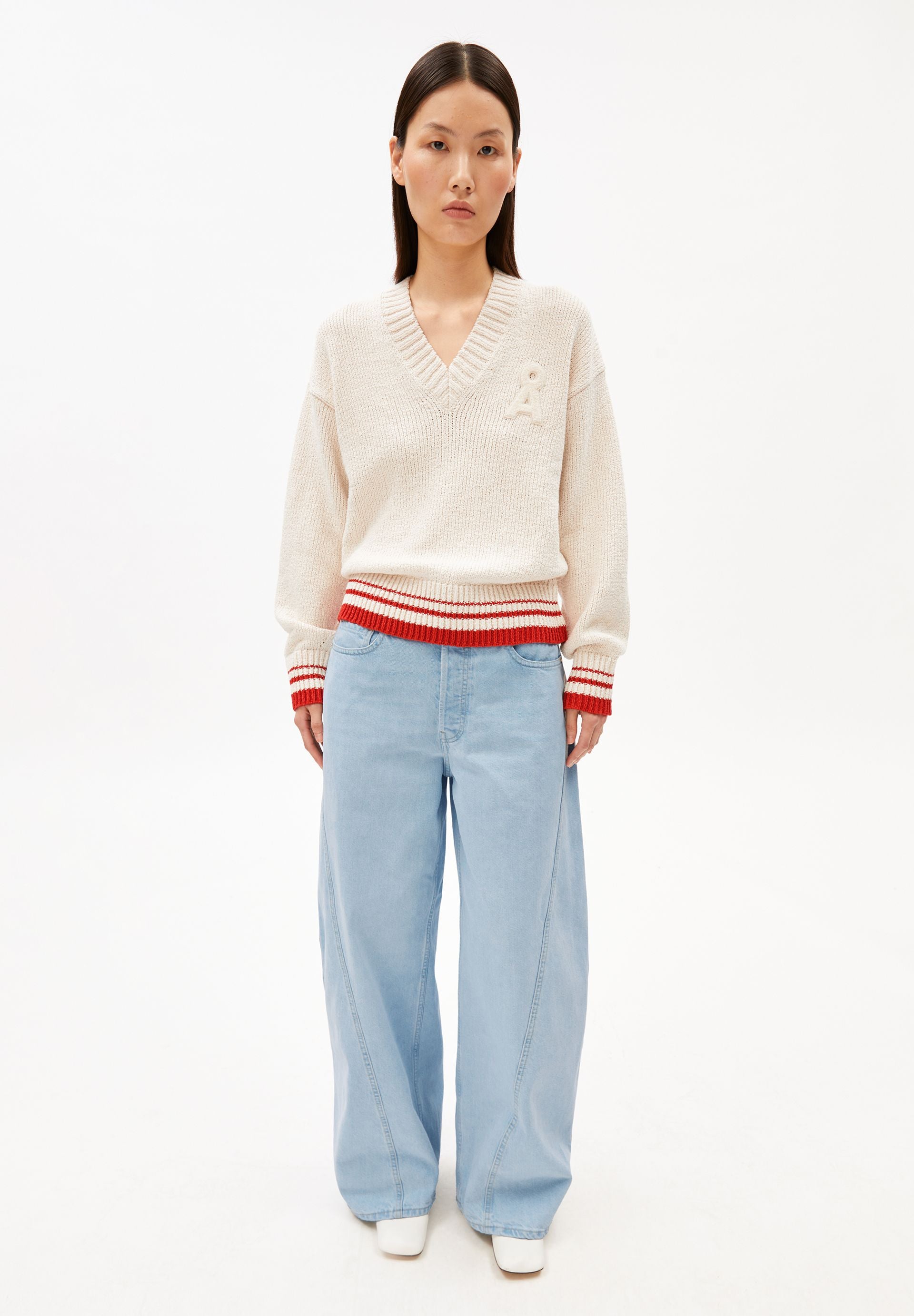 armedangels Strickpullover ICONIC Å COLLEGE aus Bio-Baumwoll-Mix