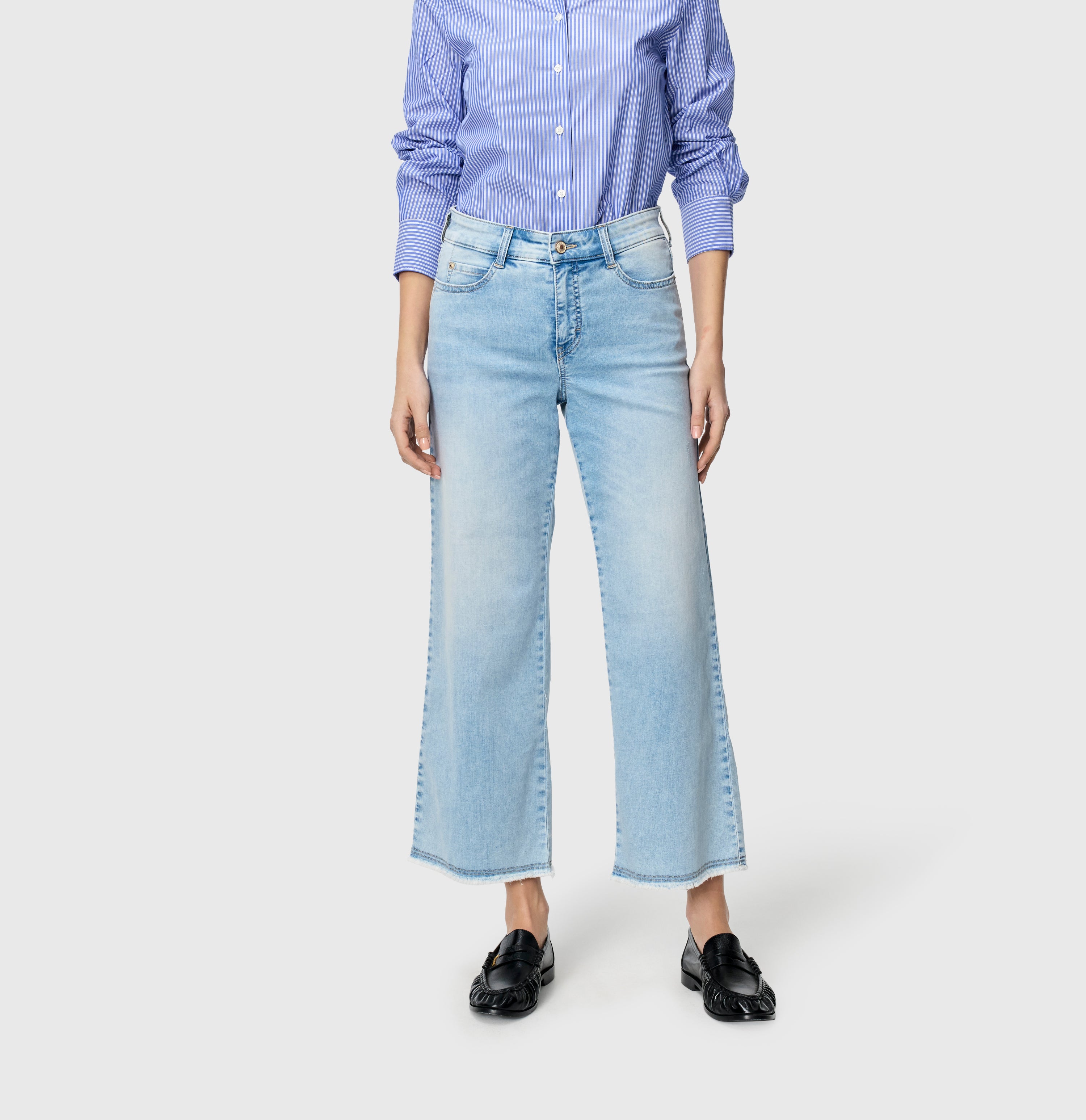 MAC JEANS - DREAM WIDE, DREAM Wonder light Denim
