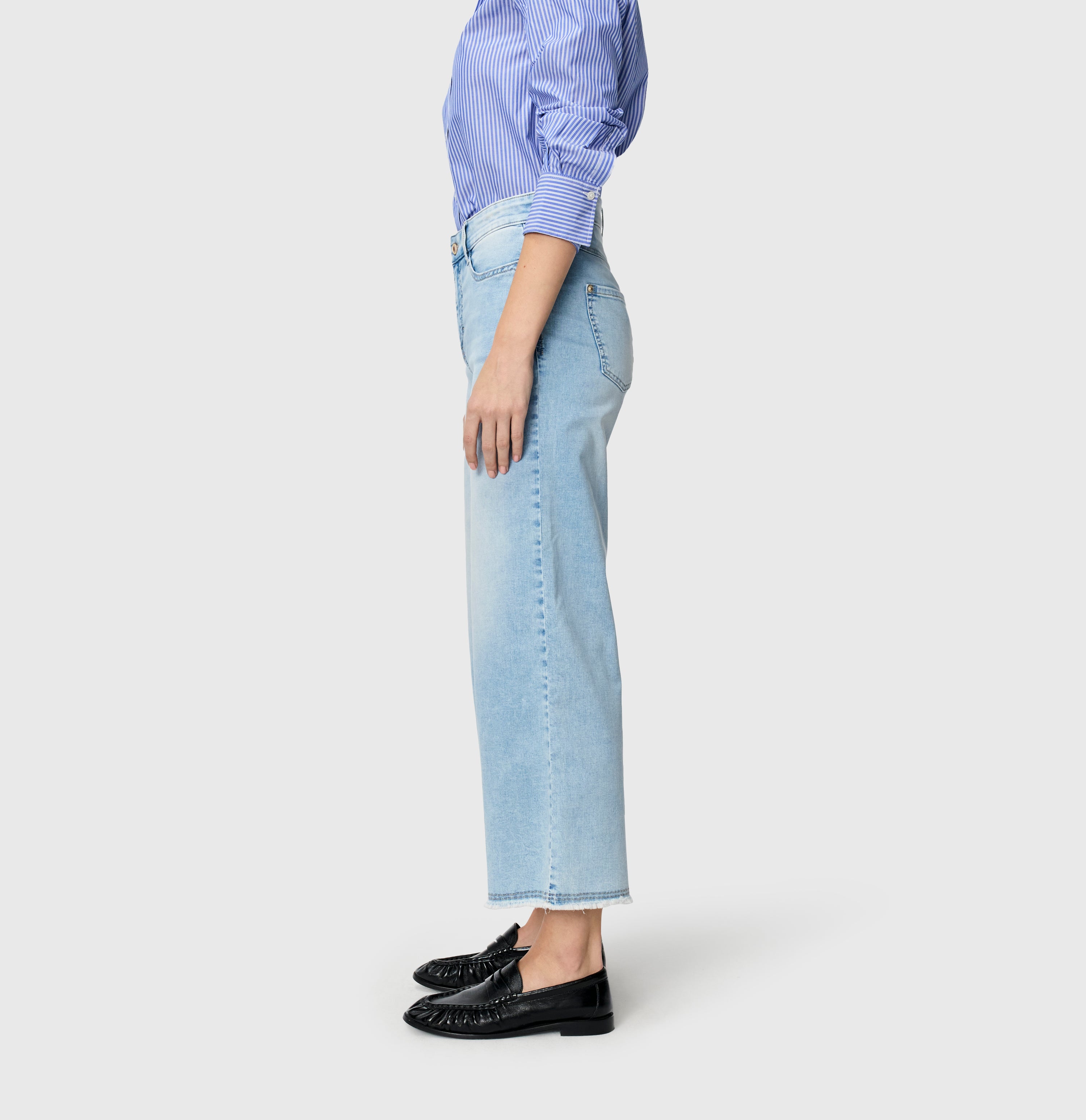 MAC JEANS - DREAM WIDE, DREAM Wonder light Denim