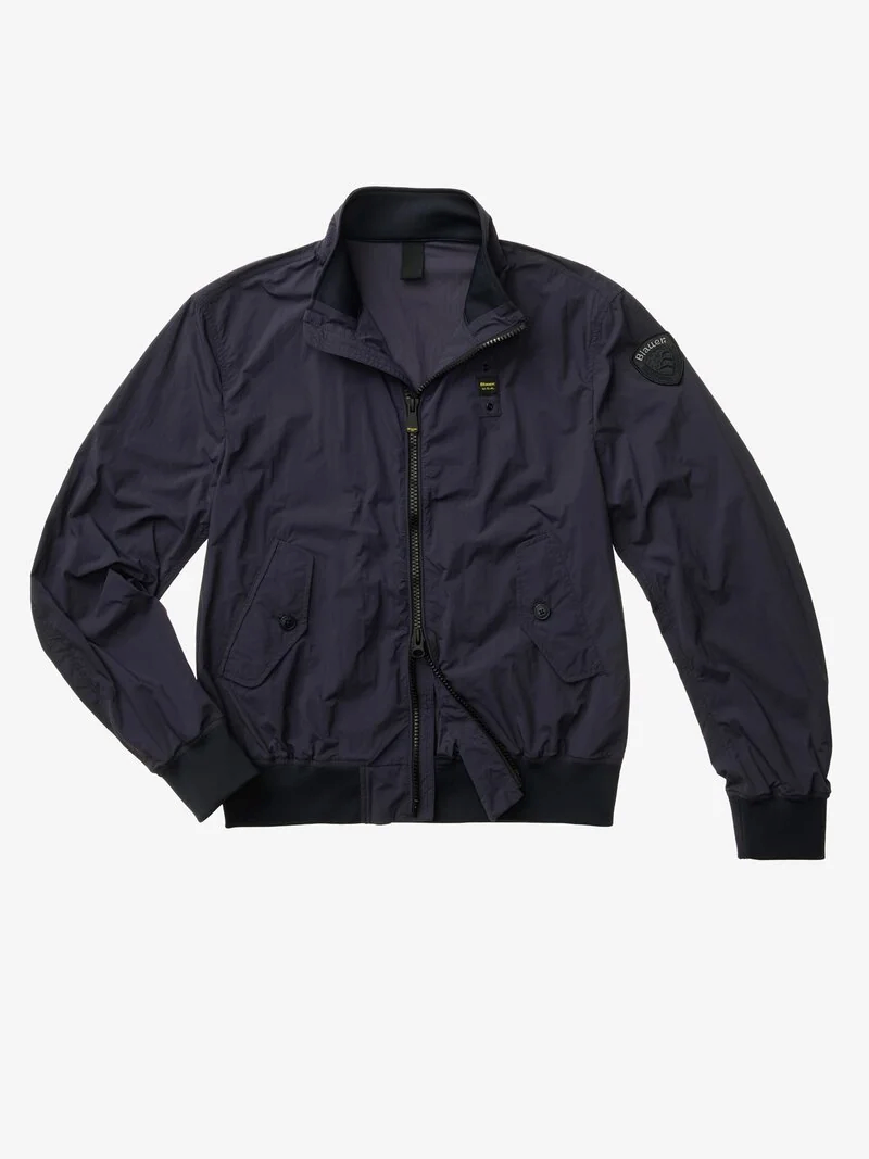 Blauer Jacke Alwin
