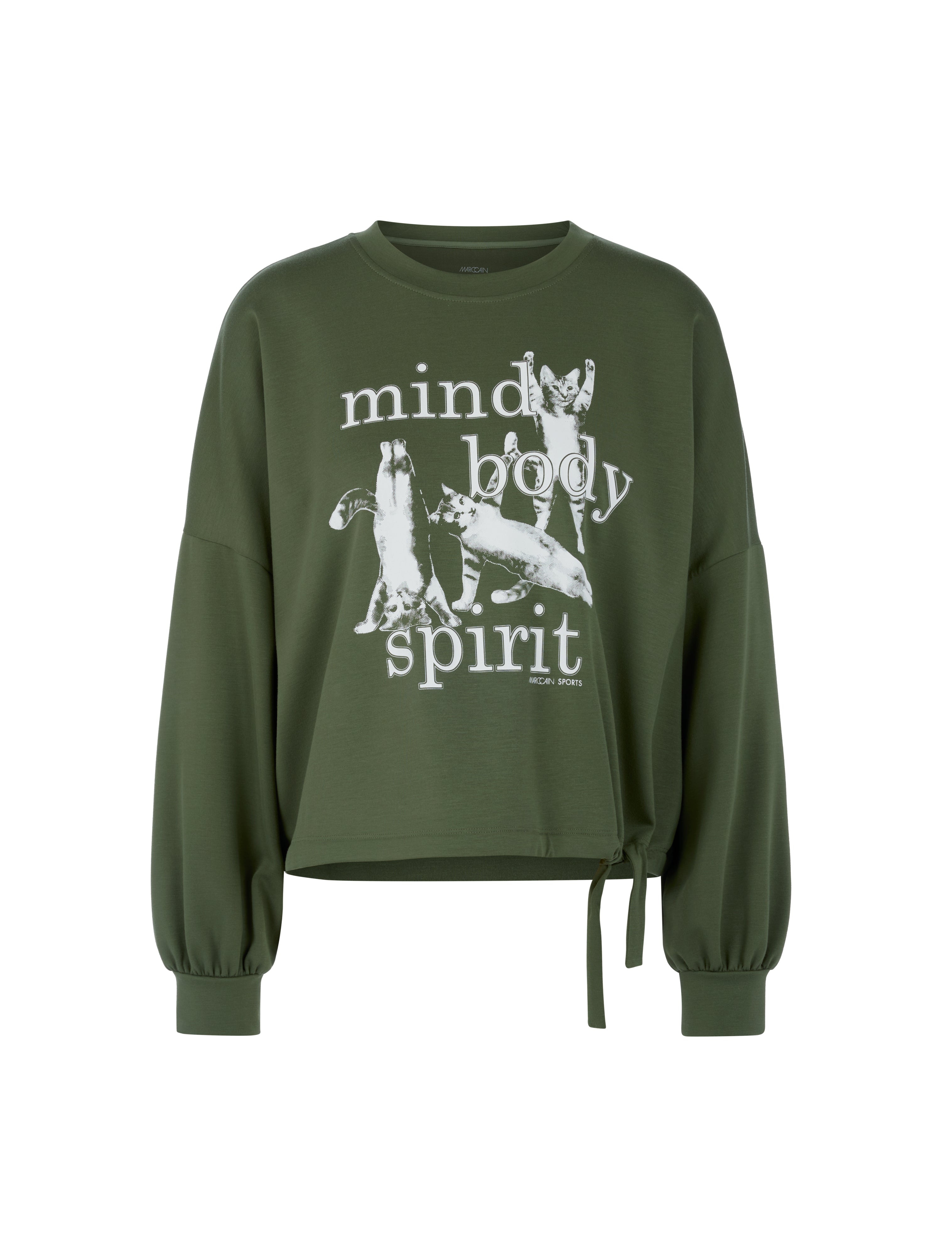 Marc Cain Sweatshirt mit Aufdruck