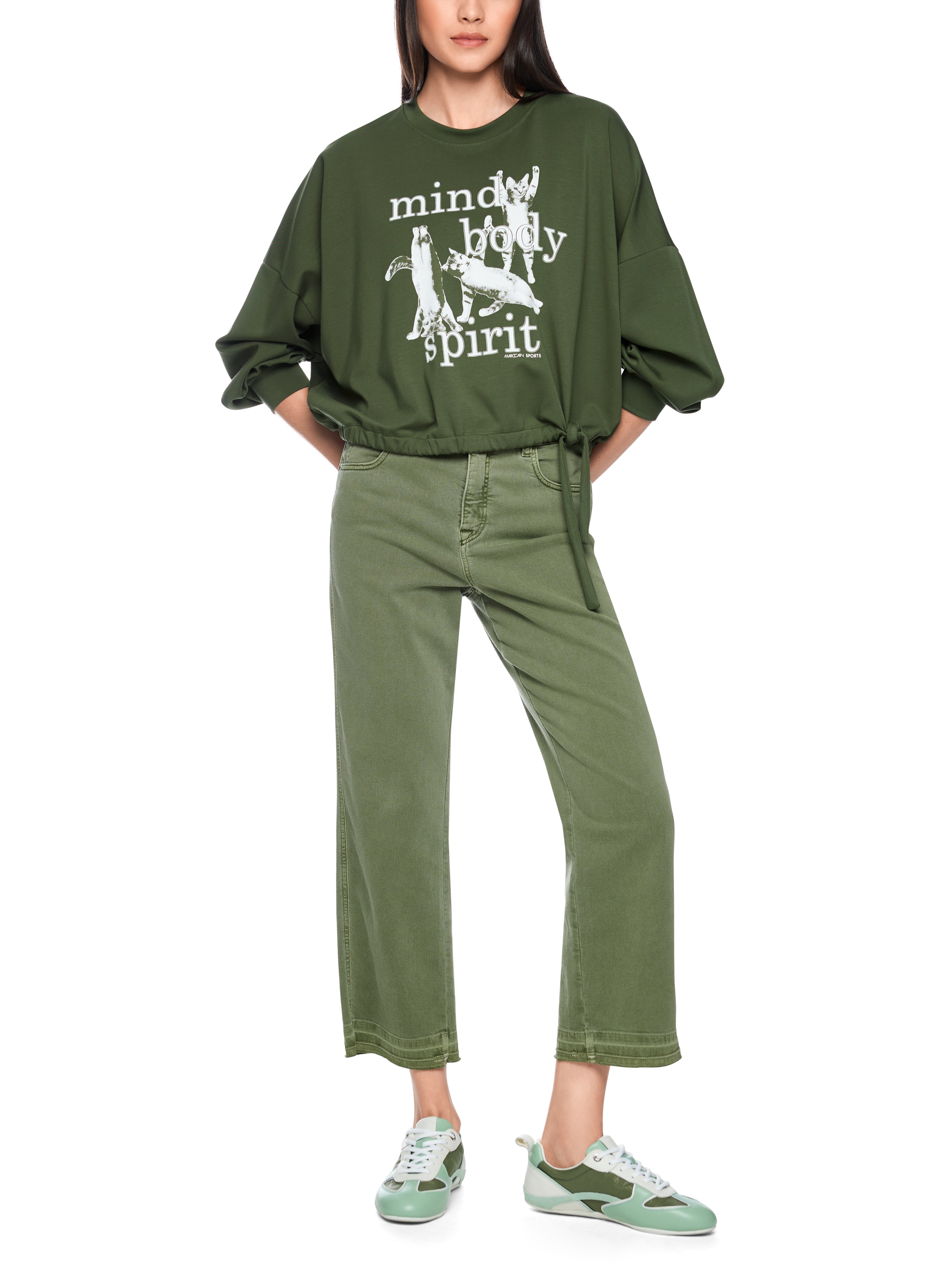Marc Cain Sweatshirt mit Aufdruck