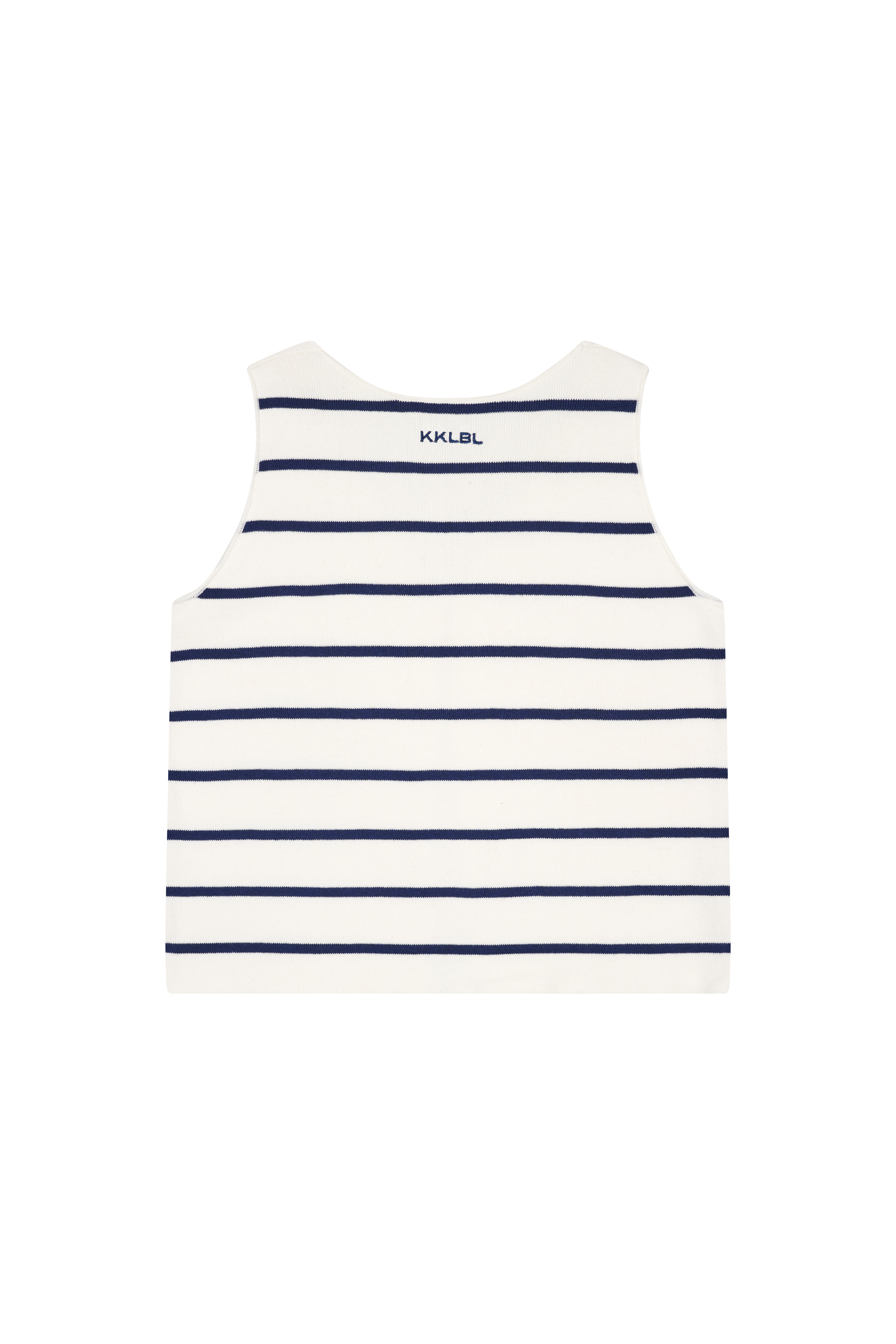 Karo Kauer Knit Vest Stripes