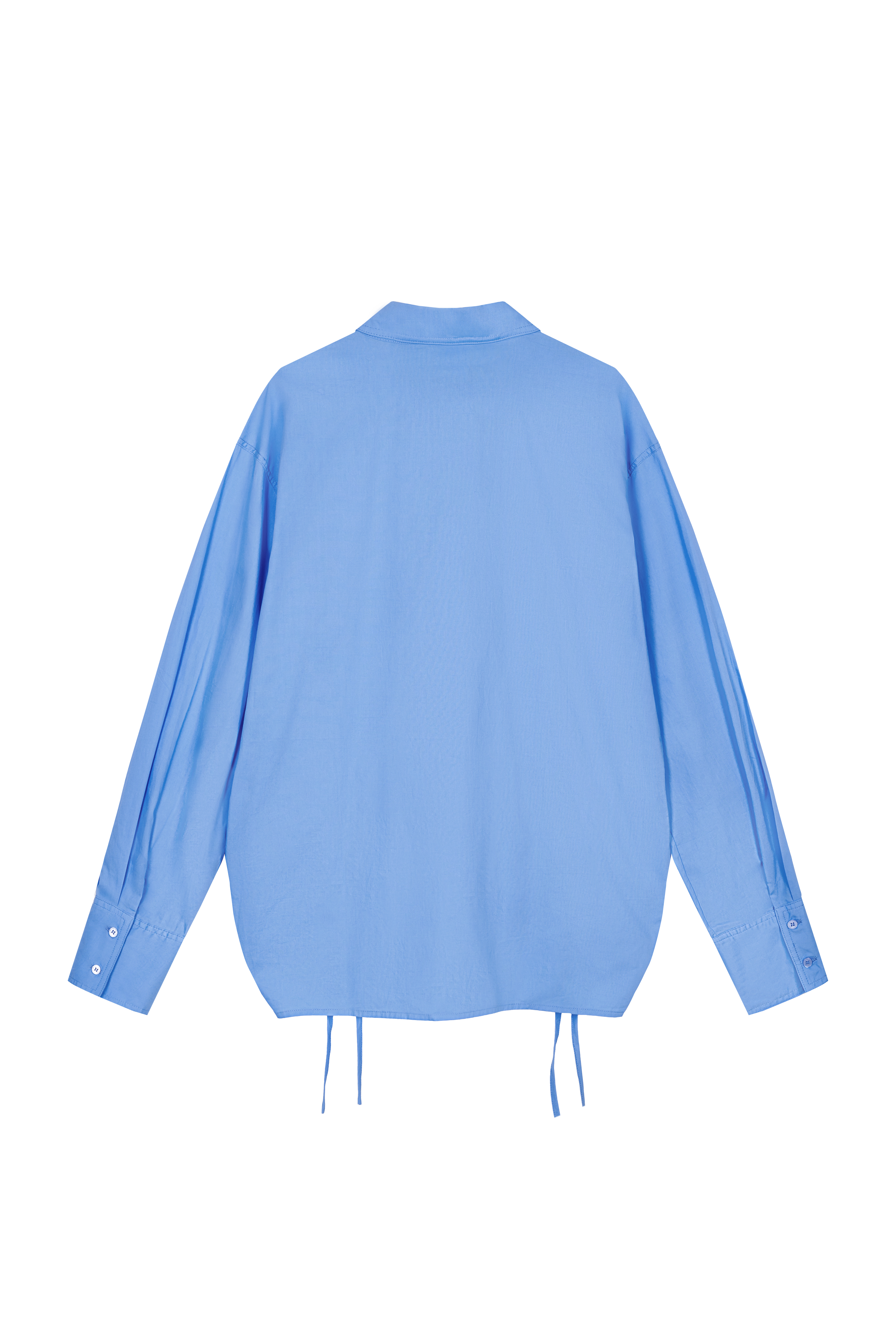 Karo Kauer Woven Blouse Blue