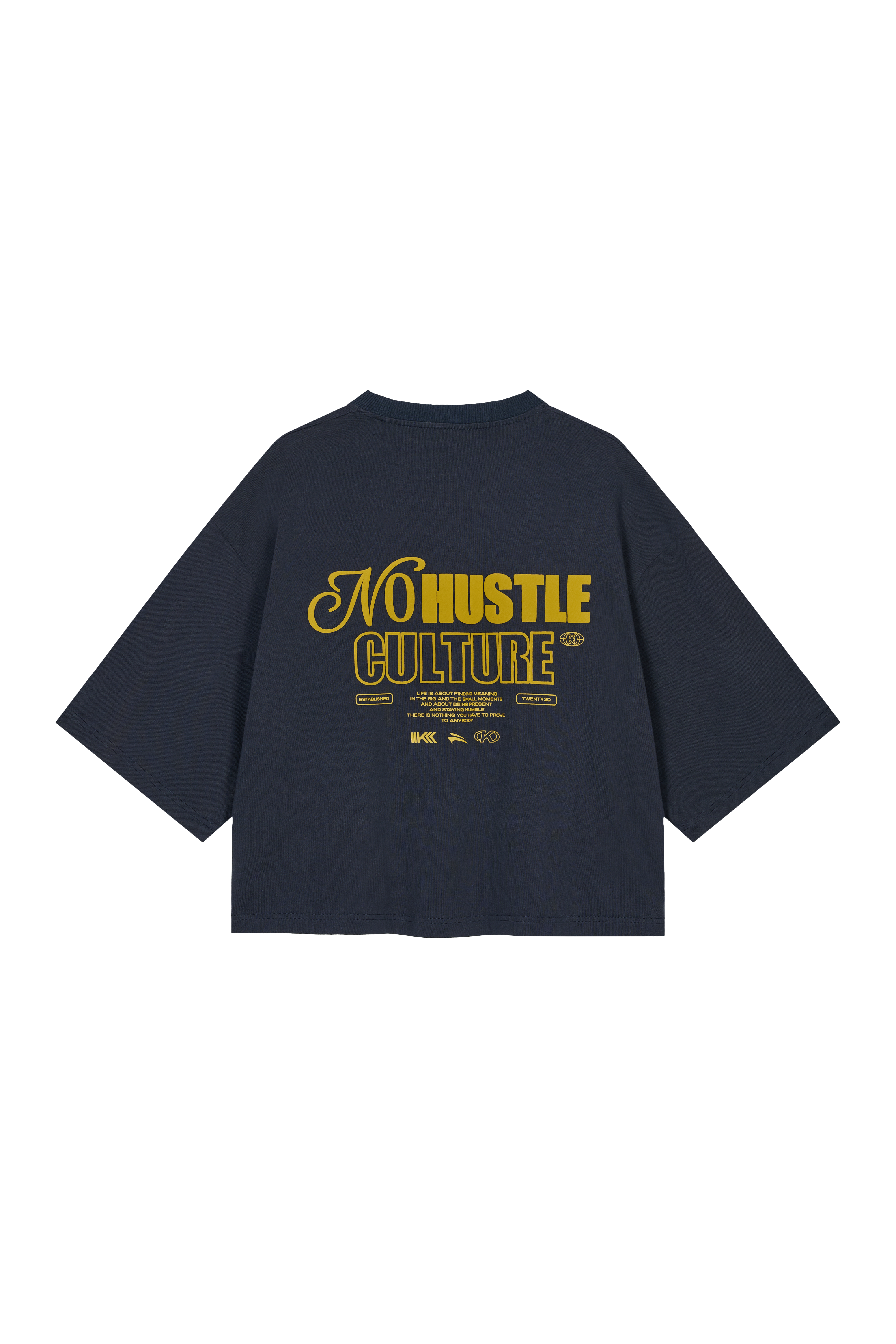 Karo Kauer T-Shirt Cropped No Hustle