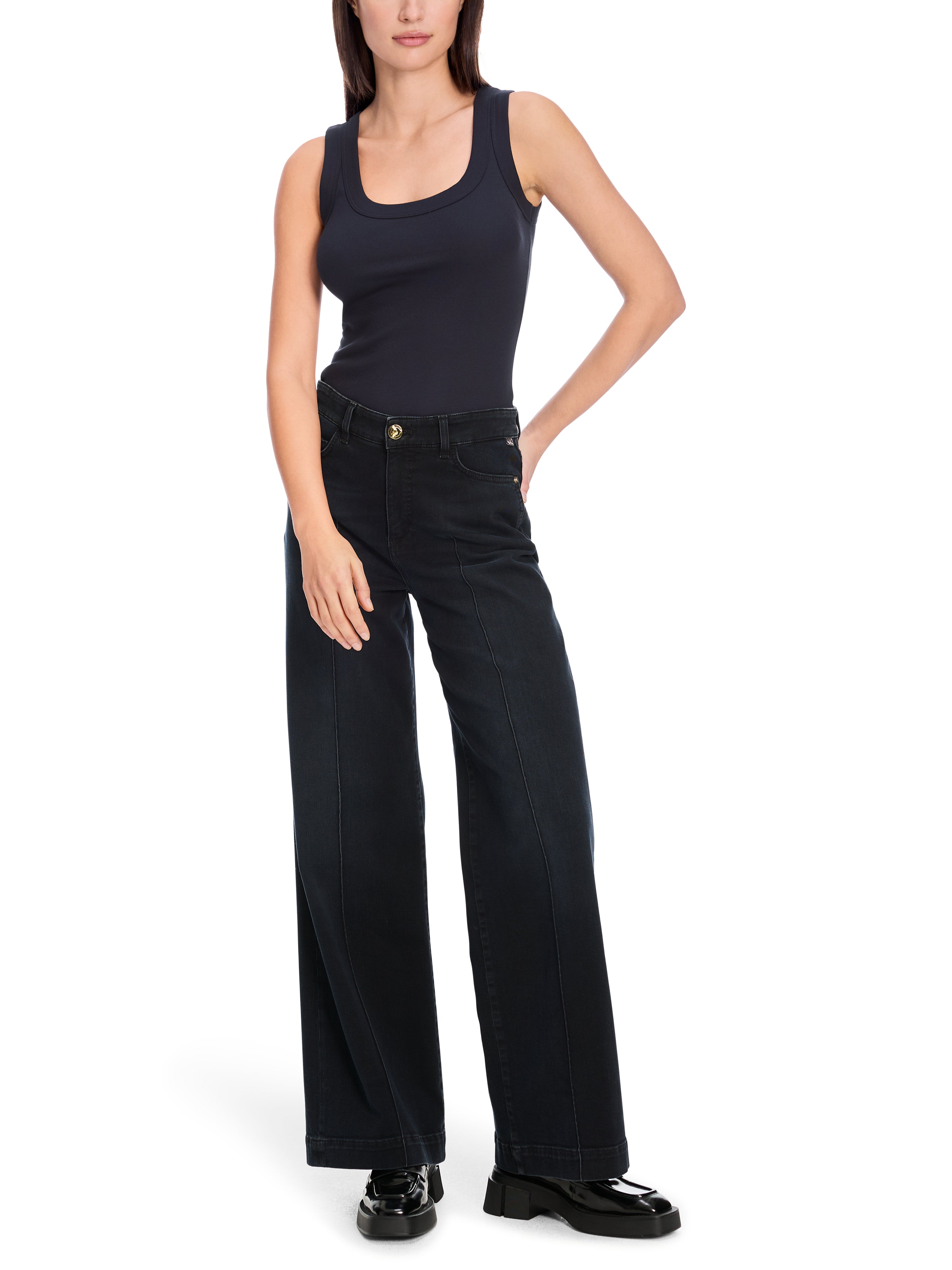 Marc Cain Tanktop aus Feinripp