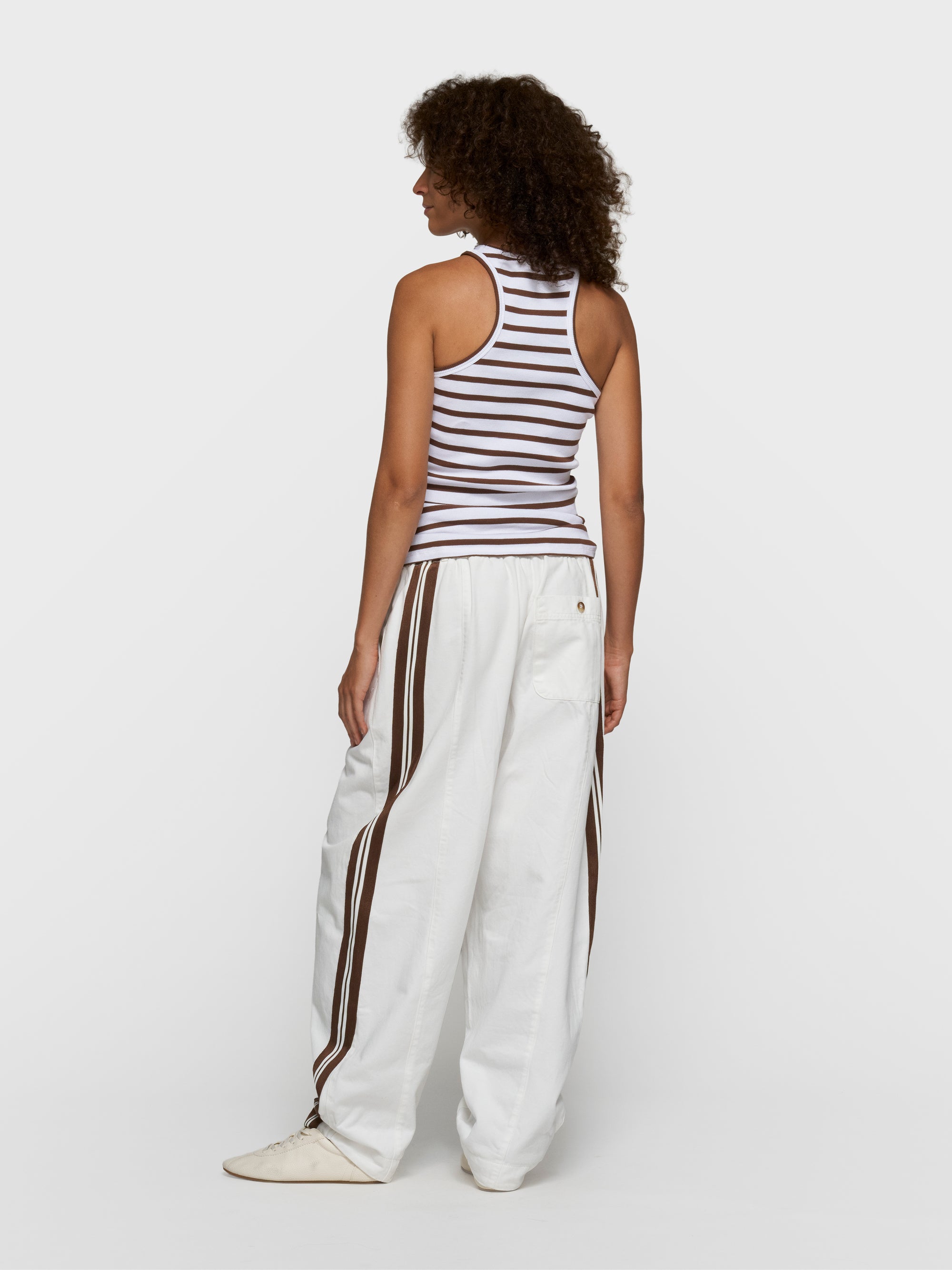 10Days Tank Top Rib Stripes