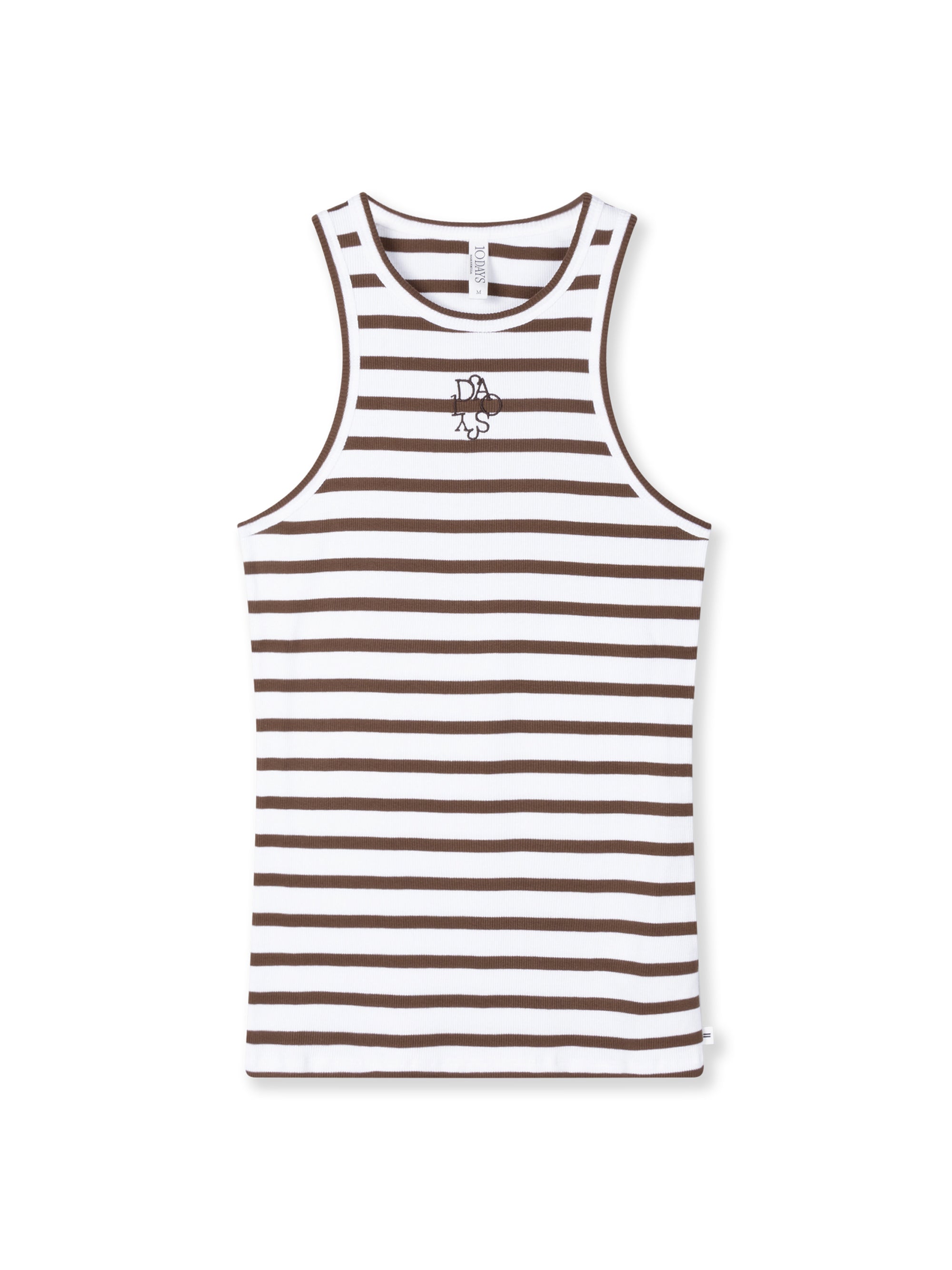 10Days Tank Top Rib Stripes