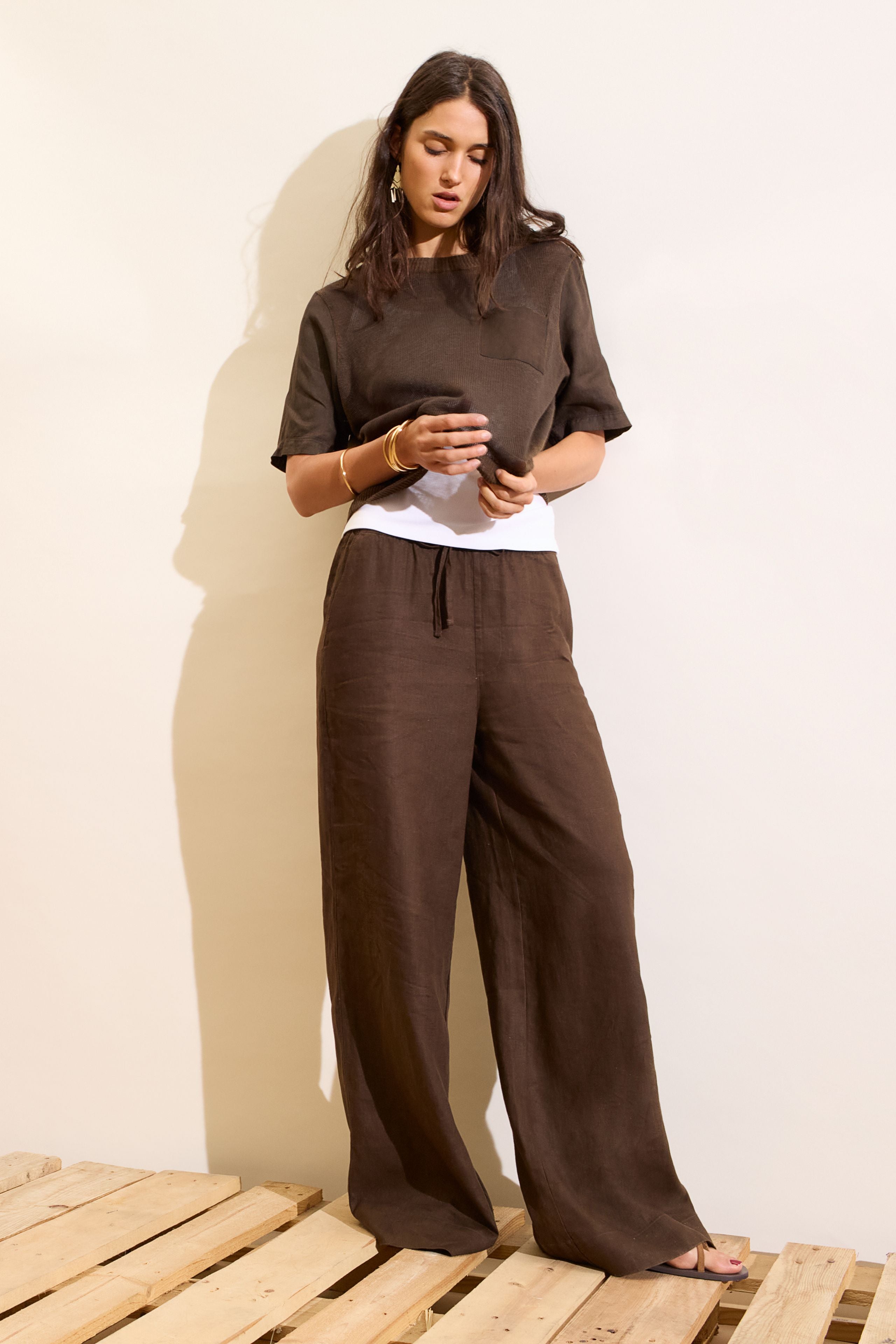 OUI Leinenhose