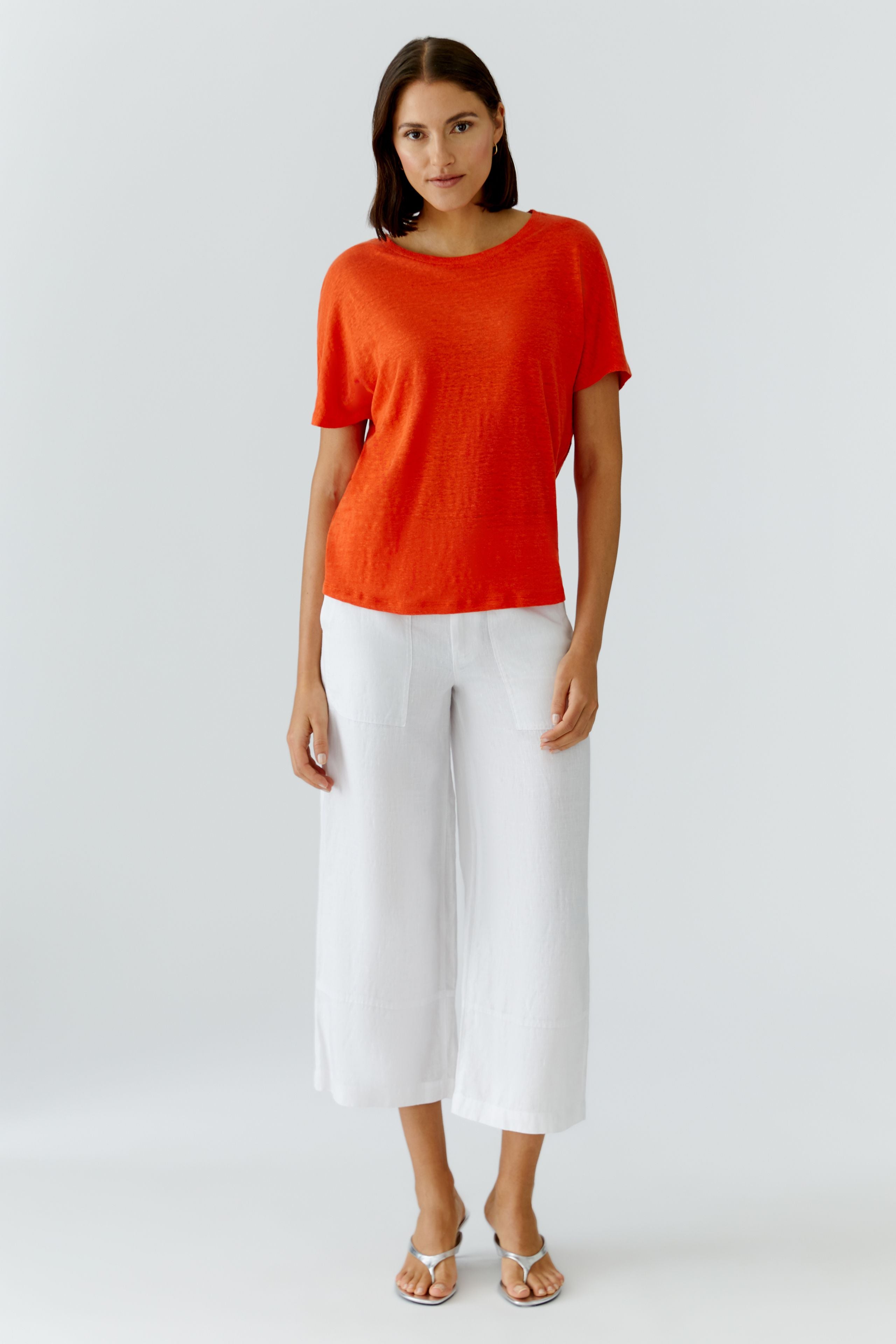 OUI Leinen T-Shirt