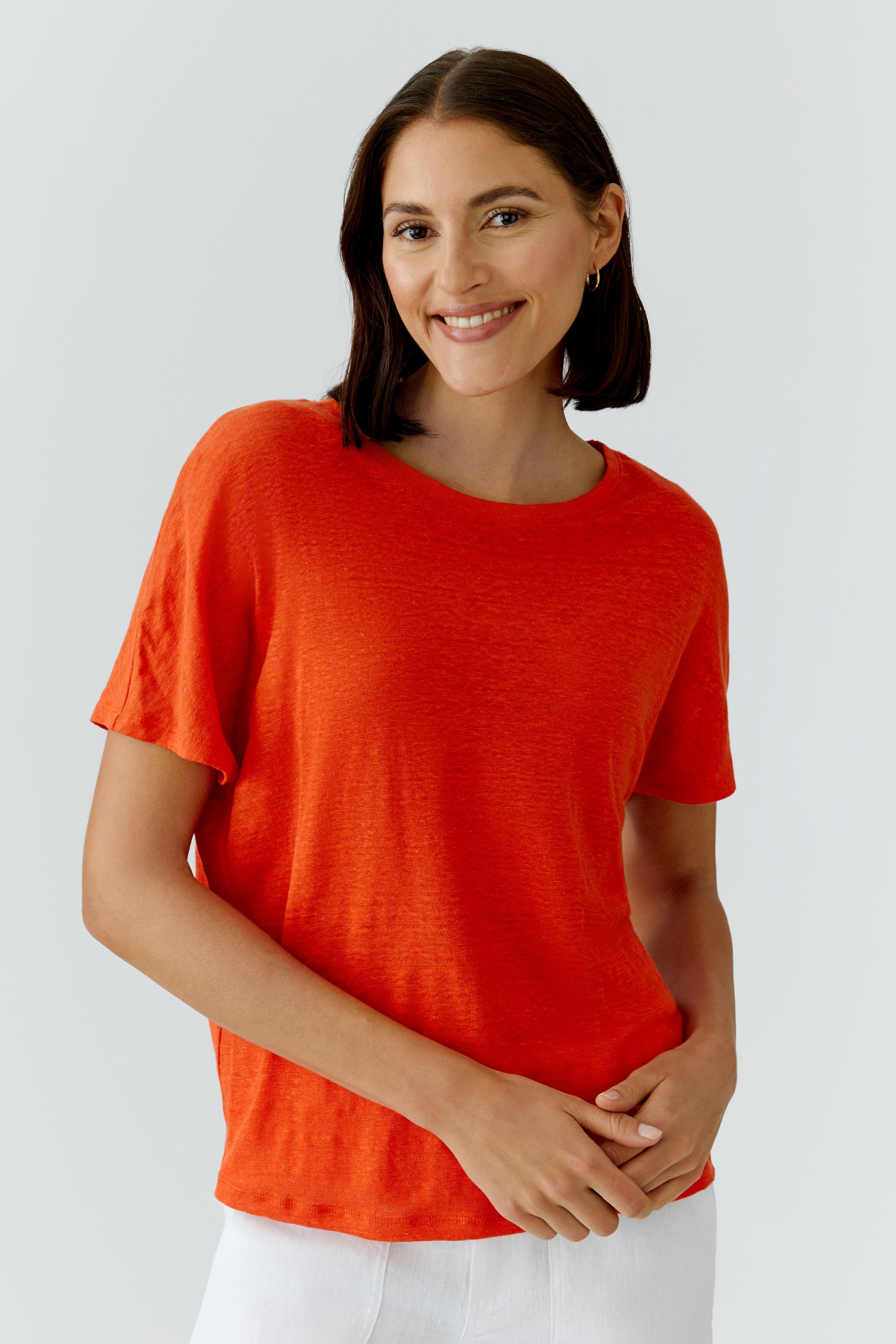 OUI Leinen T-Shirt