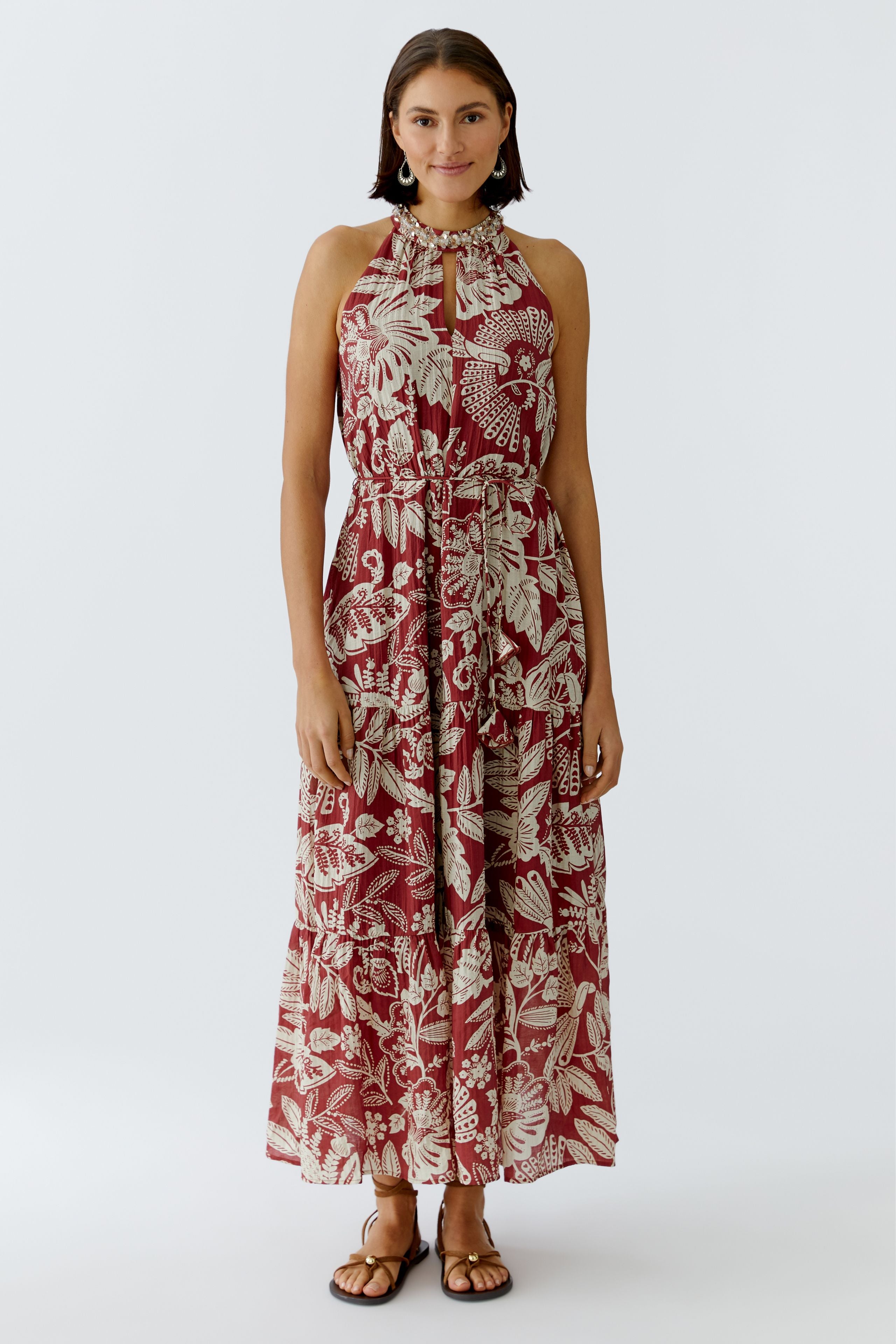 OUI Maxikleid im Boho Stil