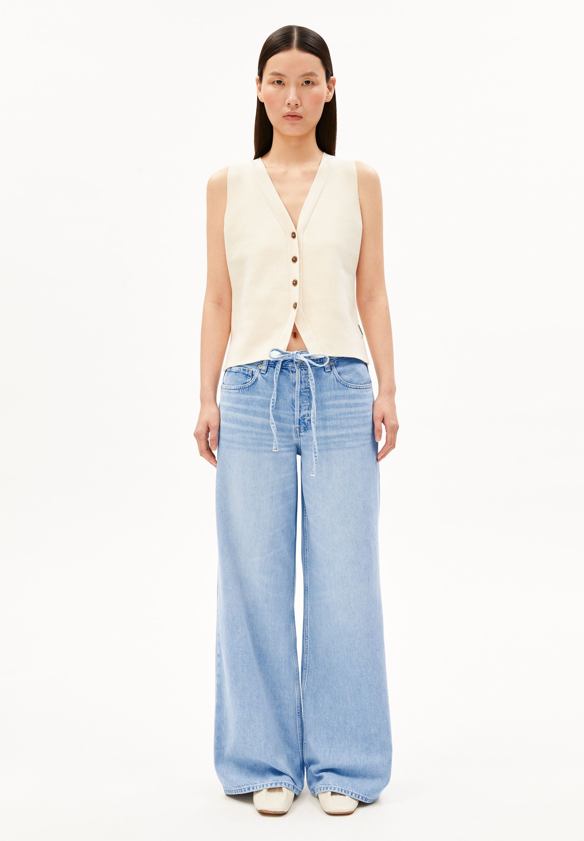 armedangels ASTRAEAAS MID WAIST WIDE JEAN