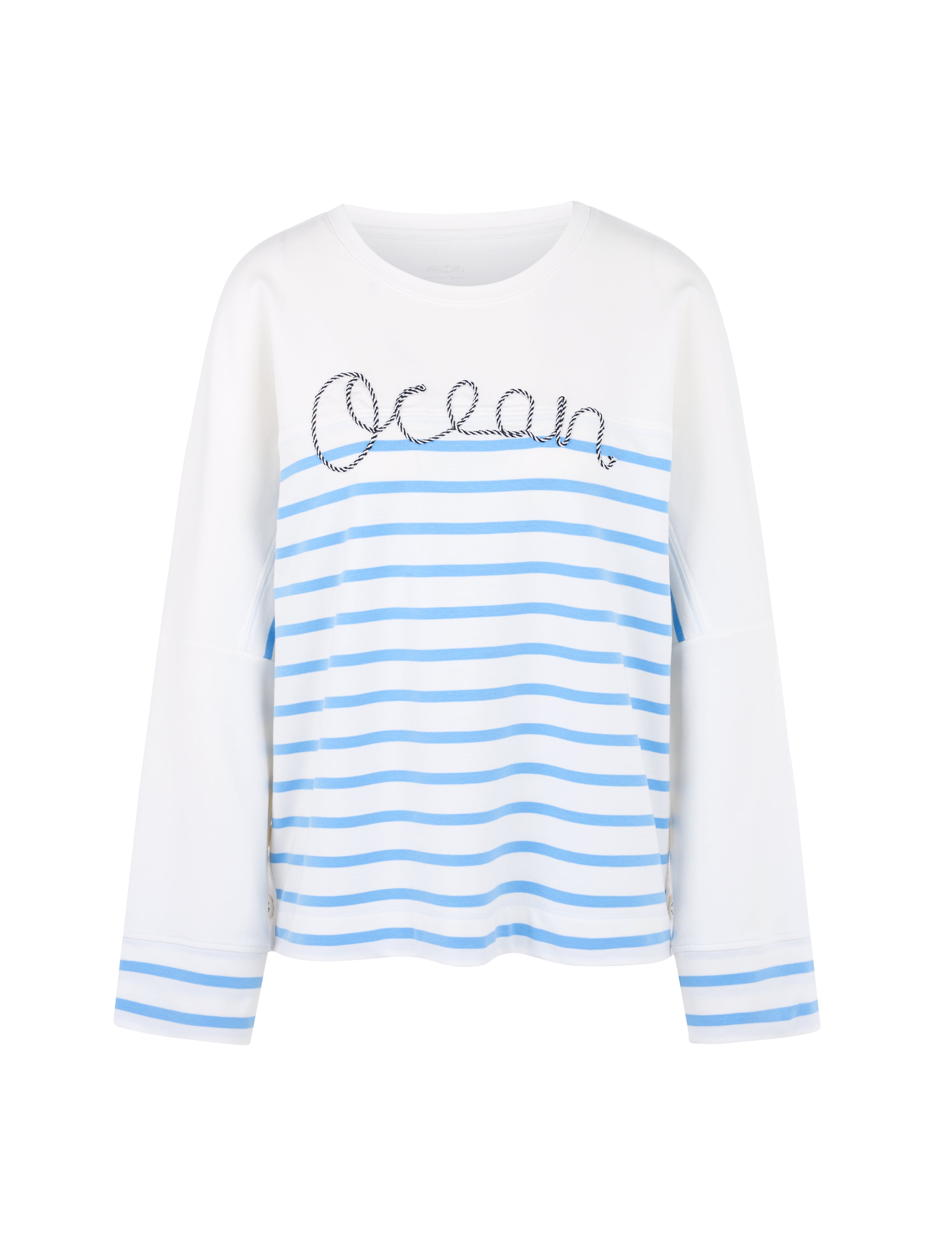 Marc Cain Gestreiftes Sweatshirt
