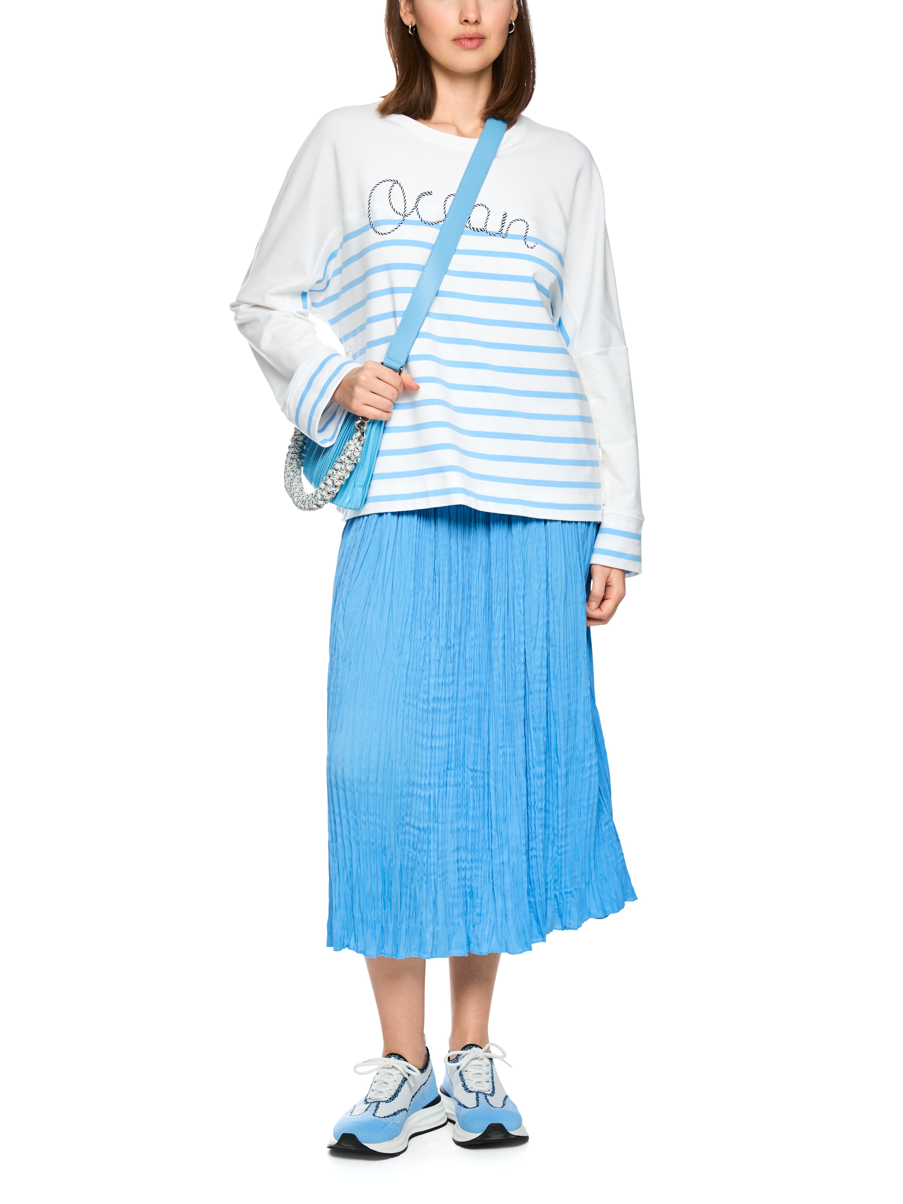 Marc Cain Gestreiftes Sweatshirt