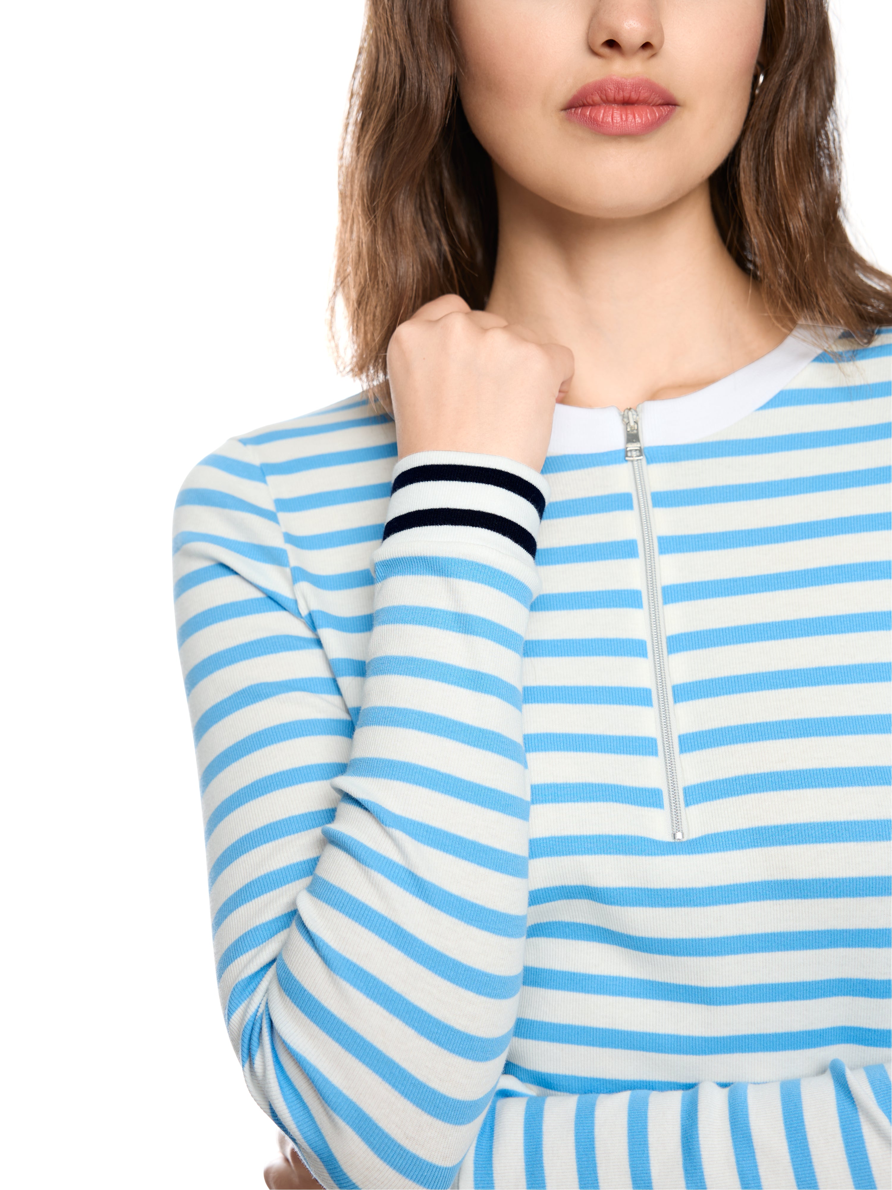 Marc Cain Gestreiftes Langarmshirt