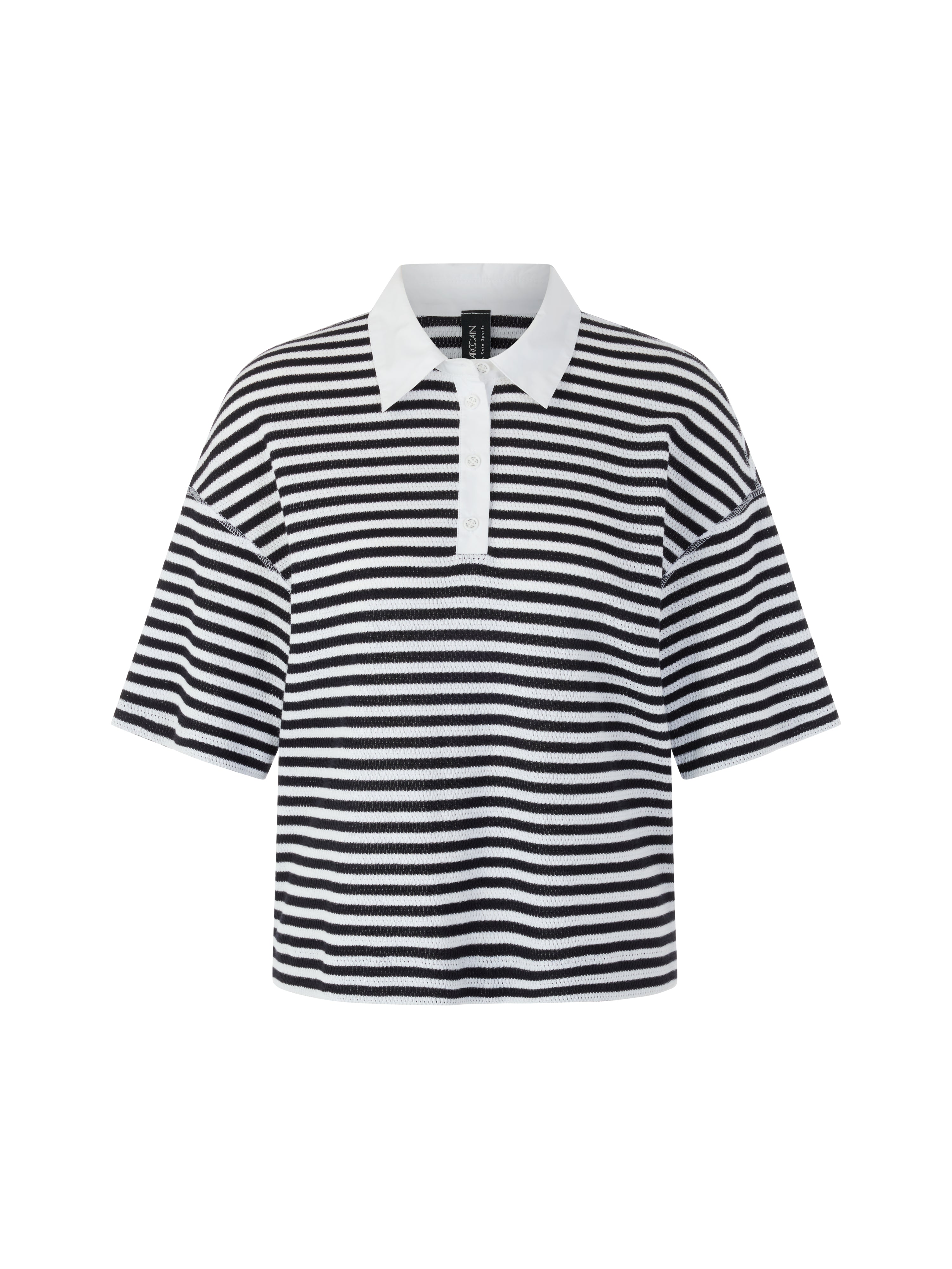 Marc Cain Gestreiftes Poloshirt