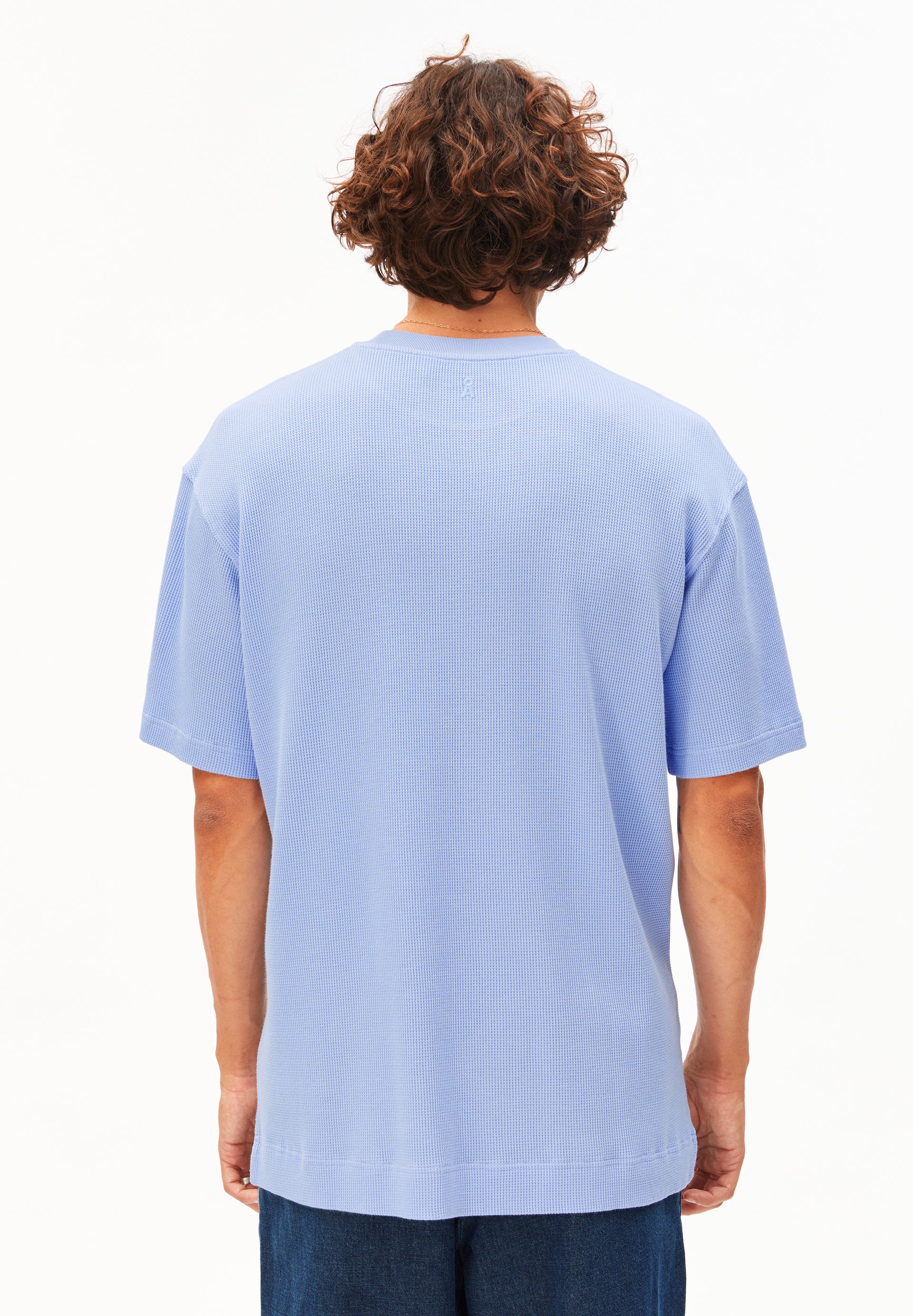 armedangels Waffle T-Shirt MAARKOS aus Bio-Baumwolle