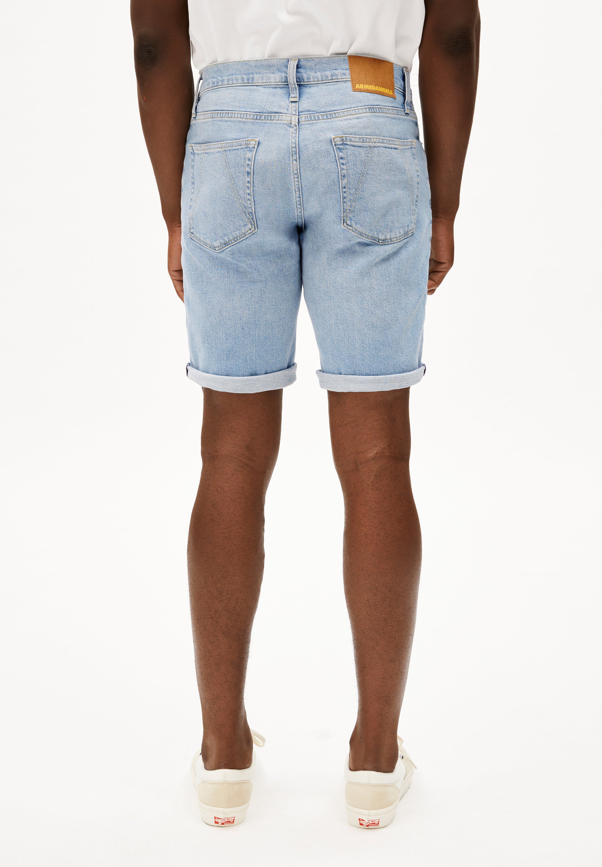 armedangels Jeans-Shorts NAAILO aus Bio-Baumwoll Mix