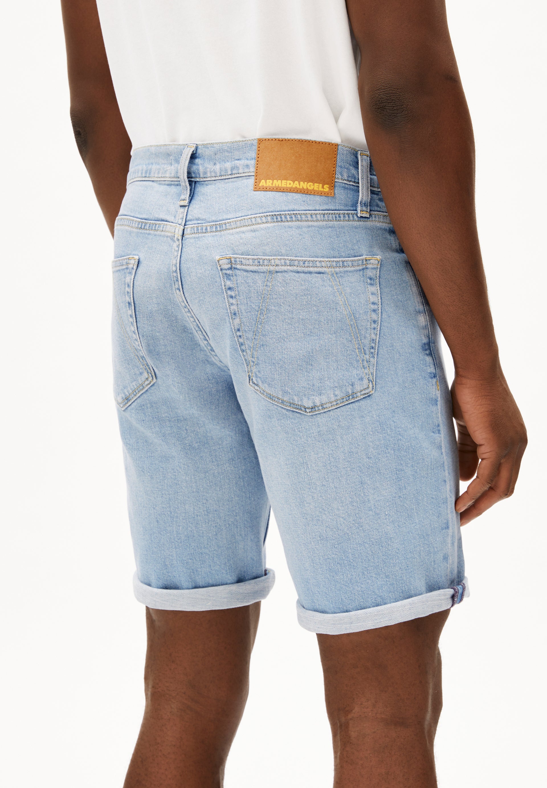 armedangels Jeans-Shorts NAAILO aus Bio-Baumwoll Mix
